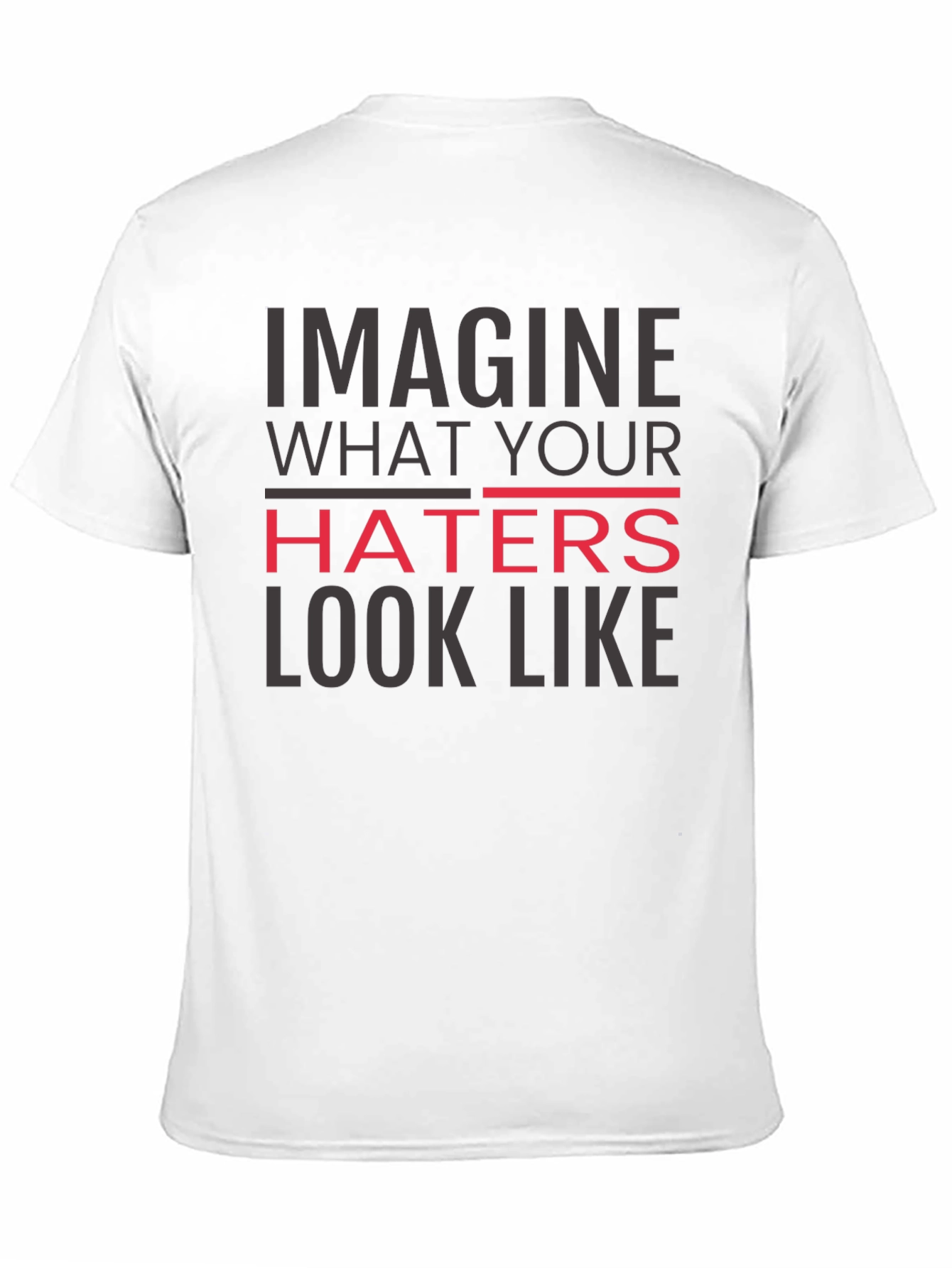 Imagine What Your Haters Look Like Graphic Tee