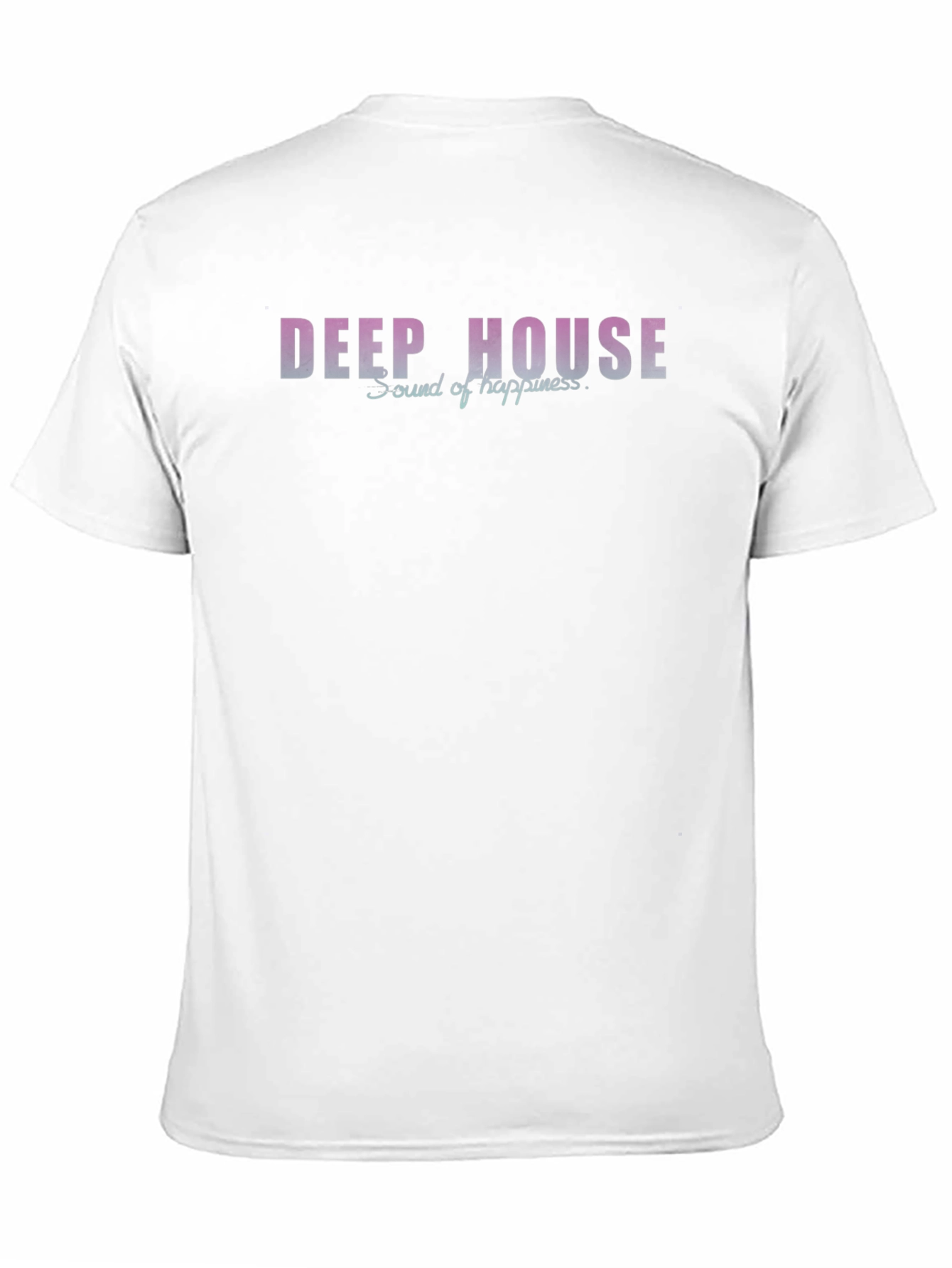 Deep House Music Graphic Print Mens T-Shirt