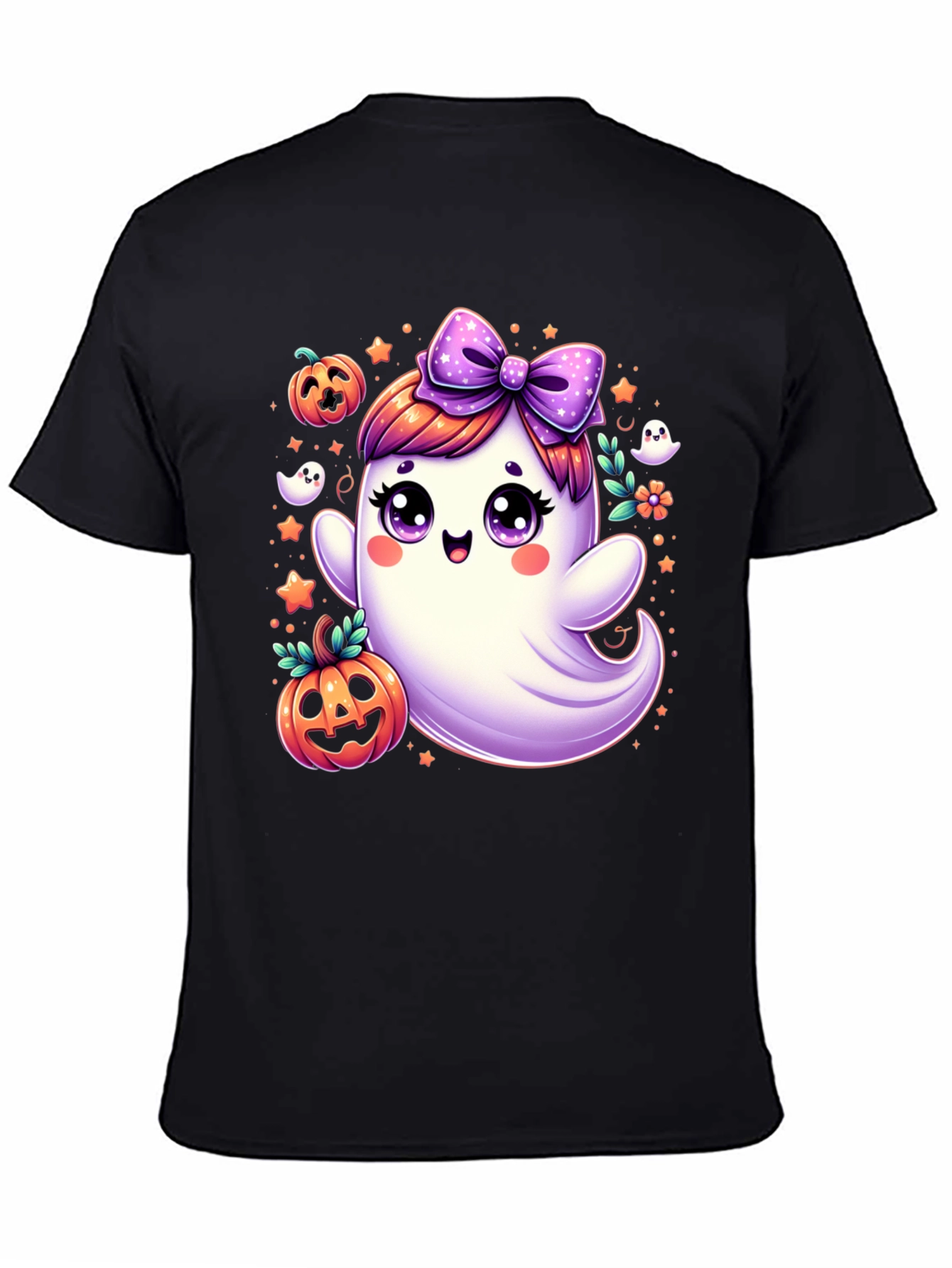 Spooky Cute Halloween Ghost T-Shirt