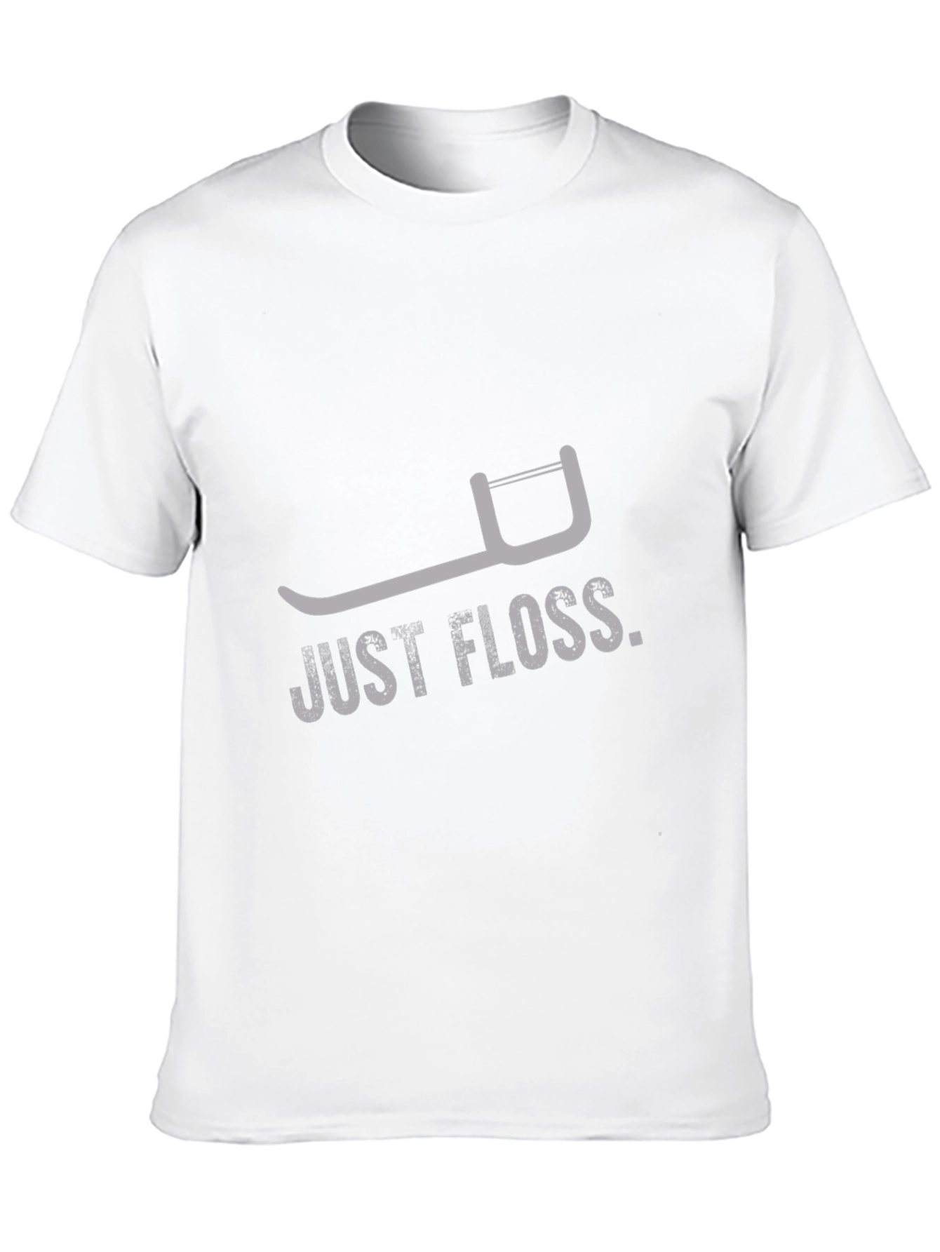 Just Floss Graphic T-Shirt - Oral Hygiene Reminder