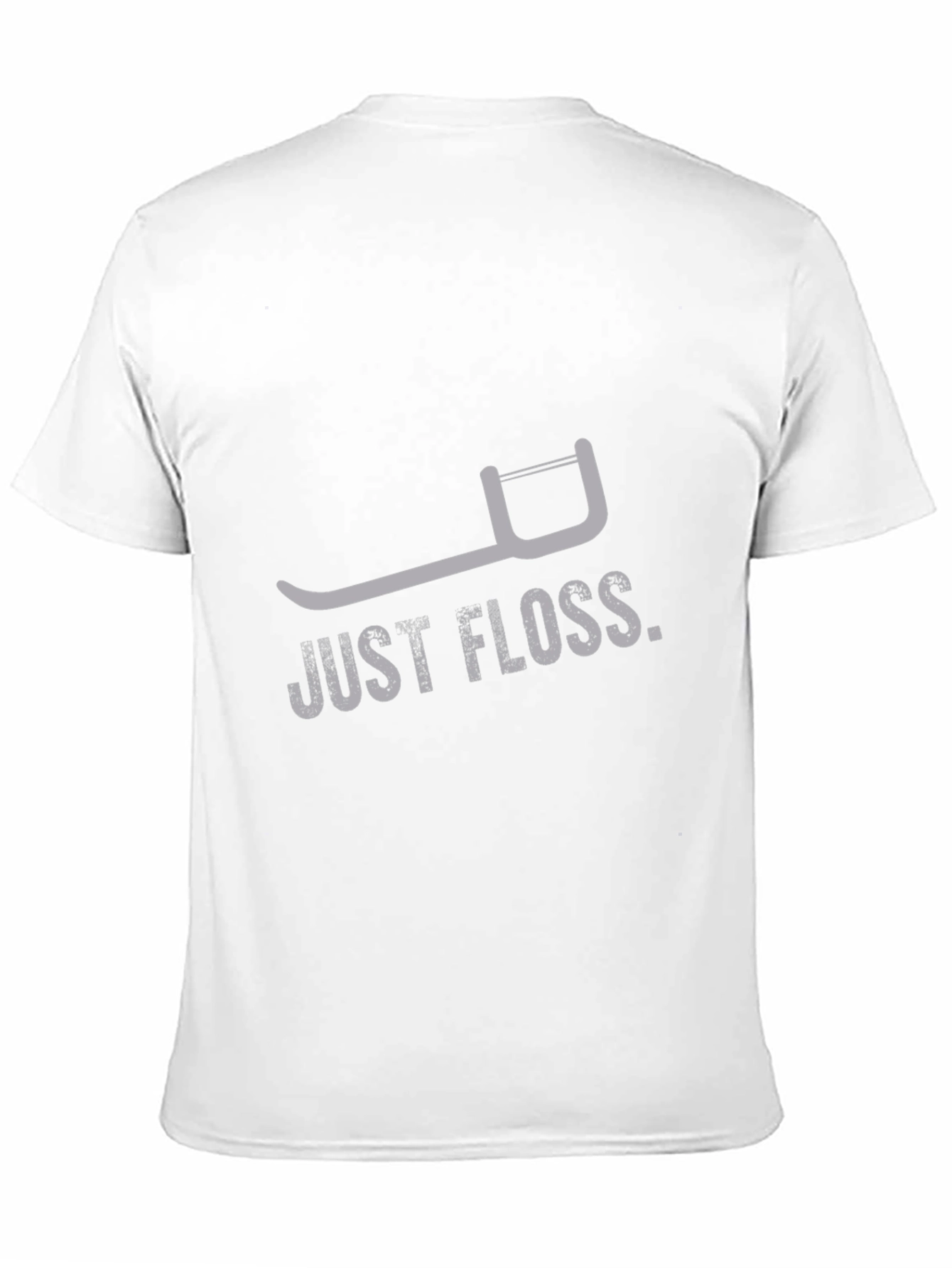 Just Floss Graphic T-Shirt - Oral Hygiene Reminder