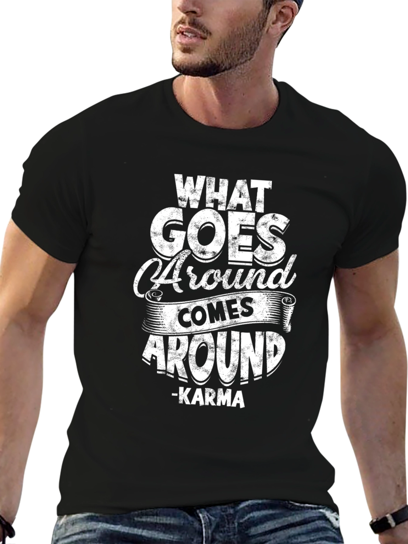 Karma Graphic T-Shirt