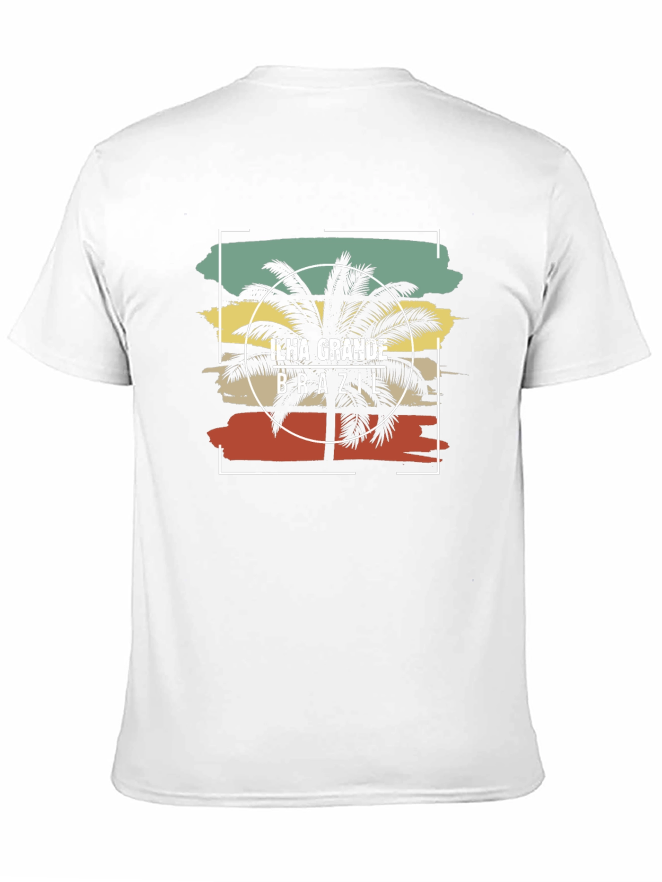 Ilha Grande Brazil Graphic Tee - Black Cotton T-Shirt