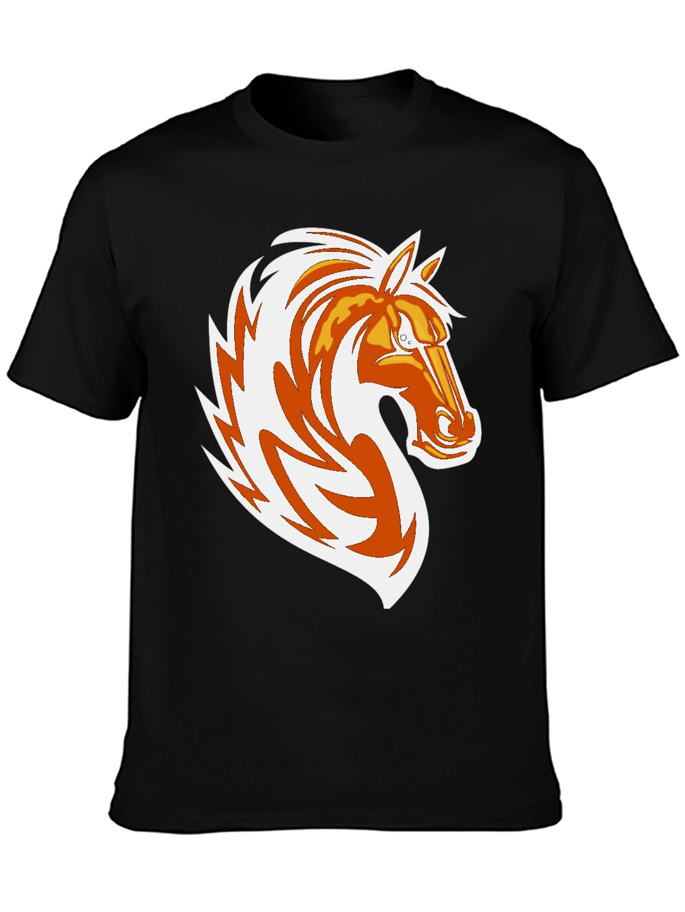 Black Horse Graphic T-Shirt