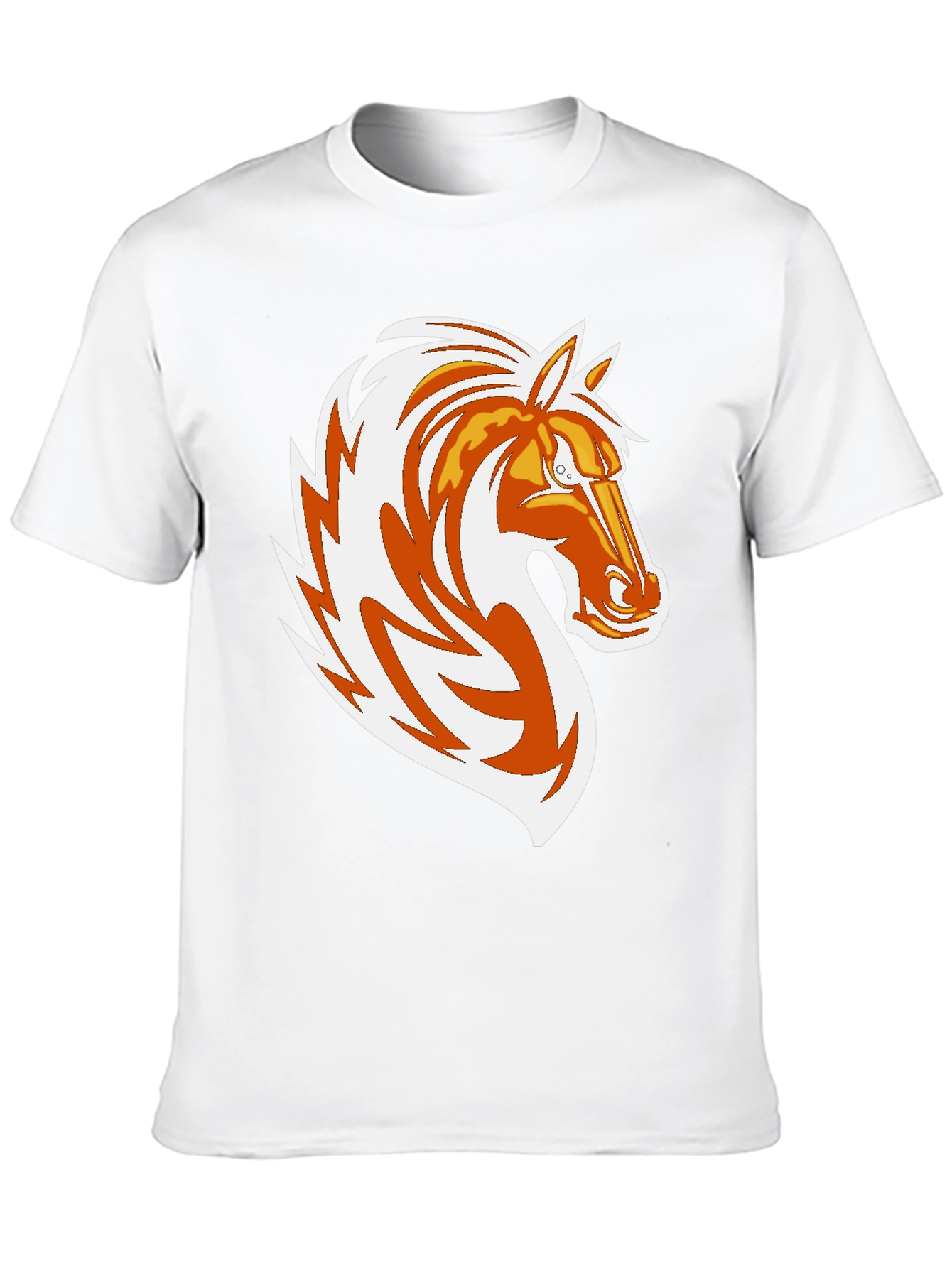 Black Horse Graphic T-Shirt