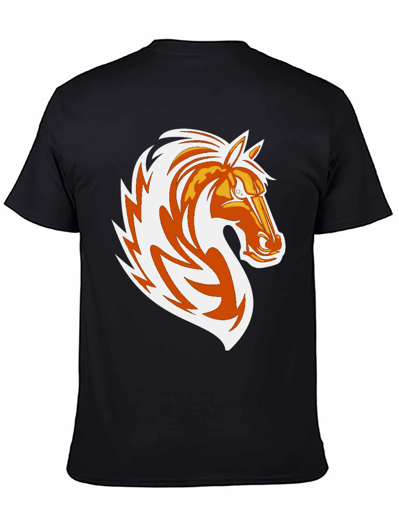 Black Horse Graphic T-Shirt