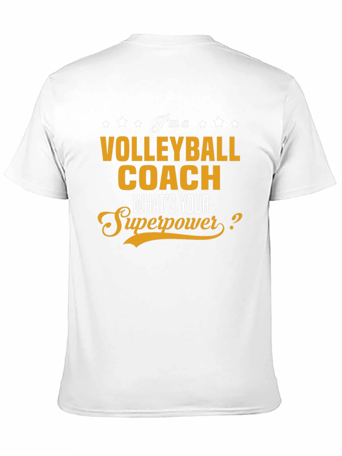 Volleyball Coach Superpower T-Shirt