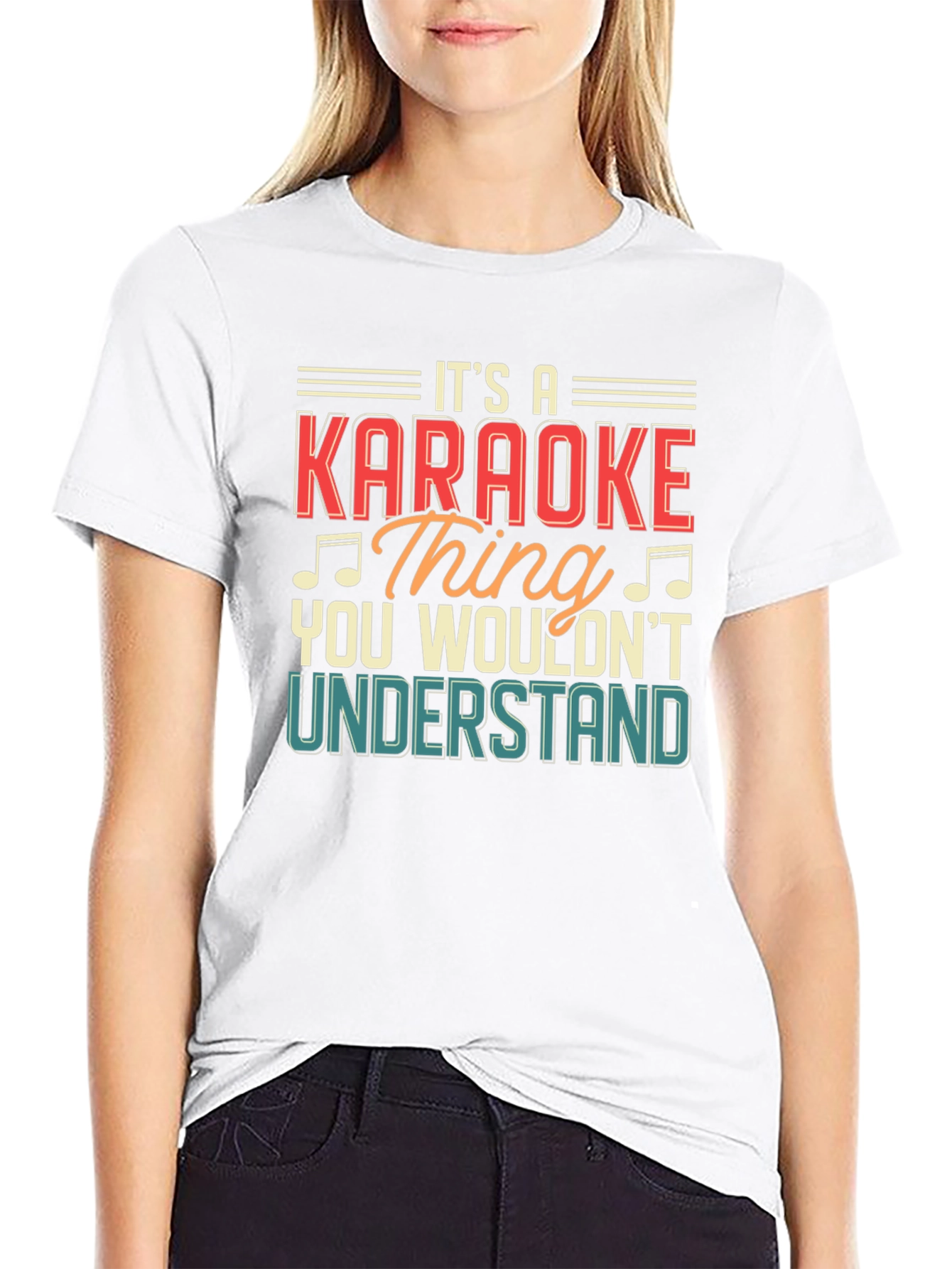 Karaoke Thing T-Shirt - You Wouldnt Understand Graphic Tee