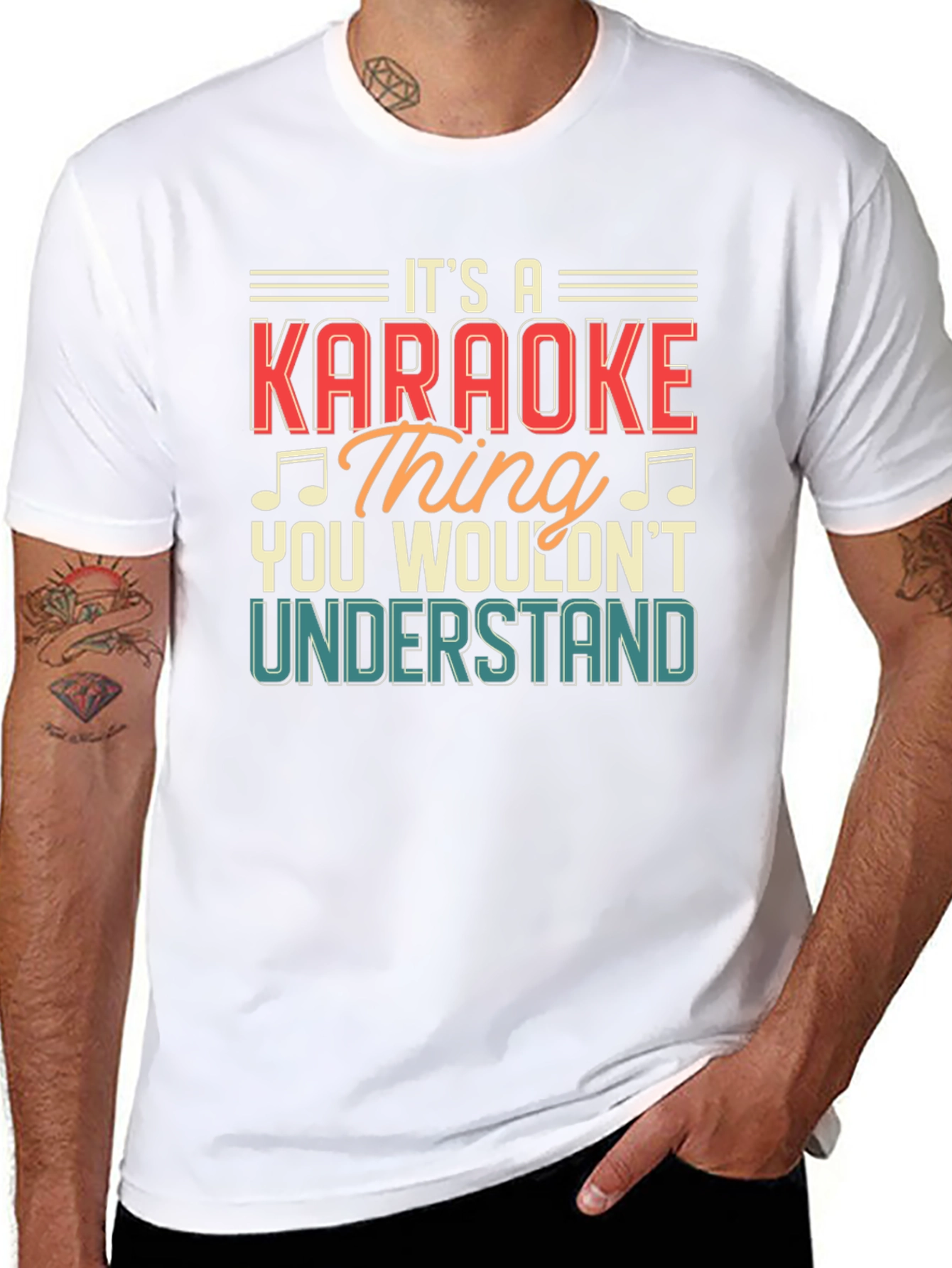 Karaoke Thing T-Shirt - You Wouldnt Understand Graphic Tee