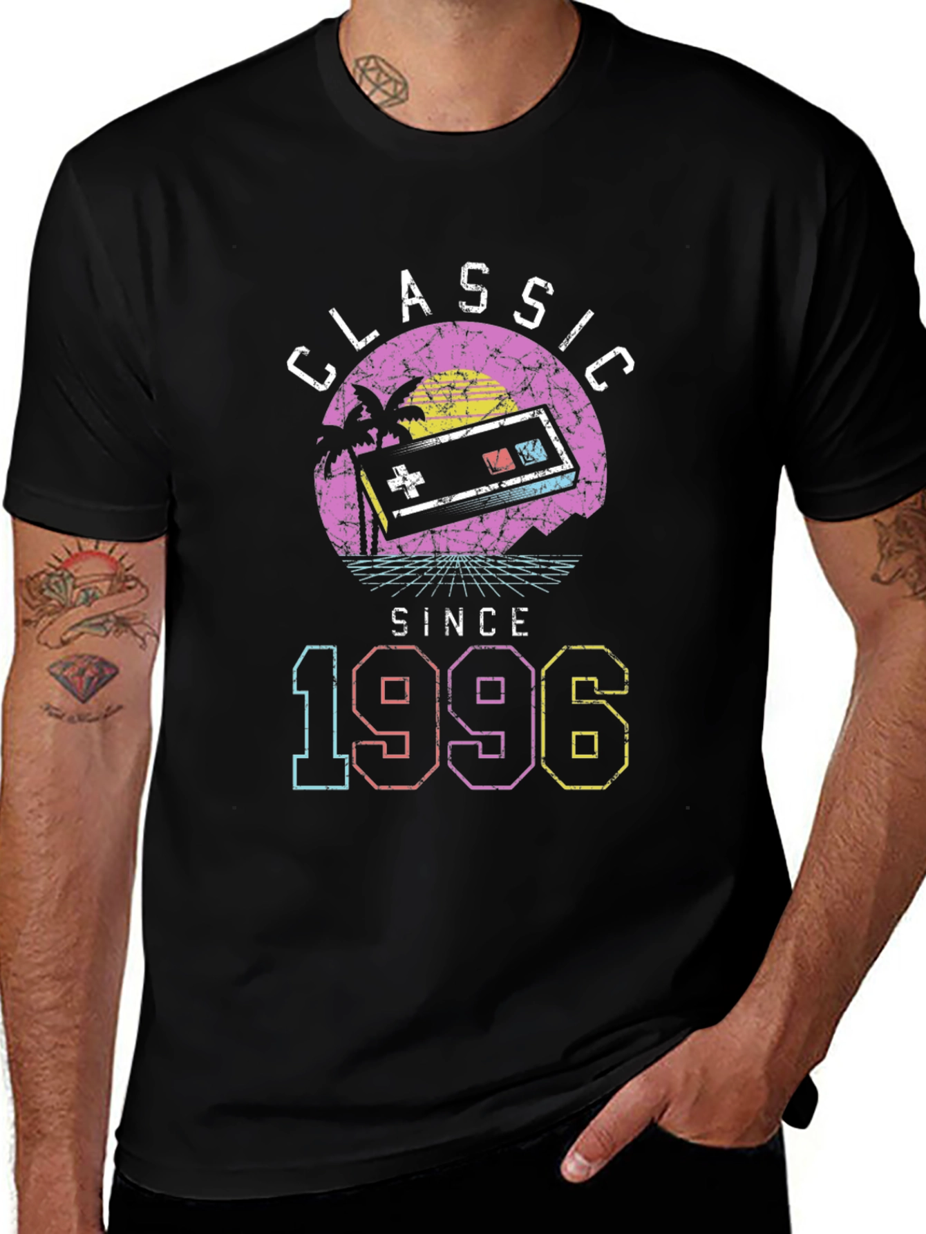 Classic Since 1996 Retro Gamer T-Shirt