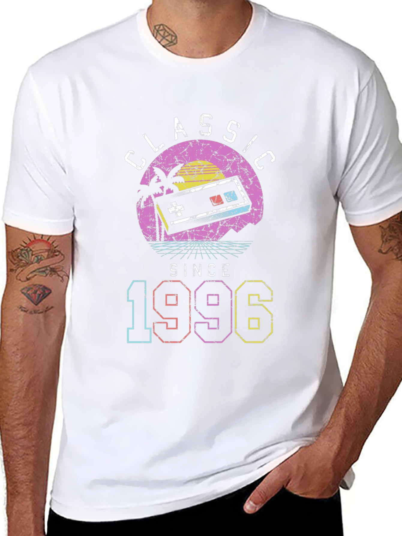 Classic Since 1996 Retro Gamer T-Shirt