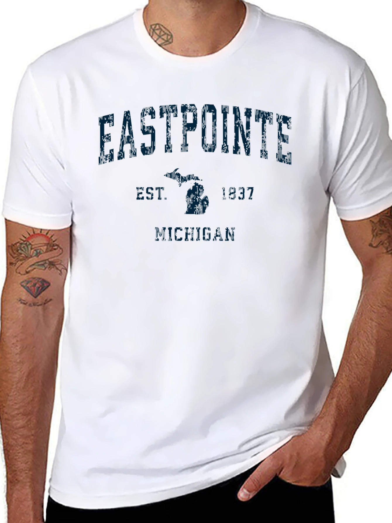 Eastpointe Michigan Est 1897 T-Shirt