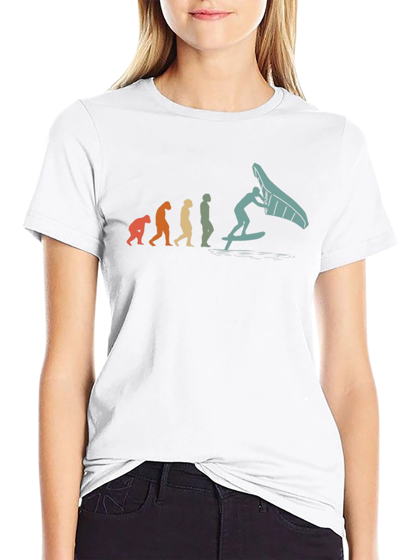 Evolution of Windsurfing T-Shirt