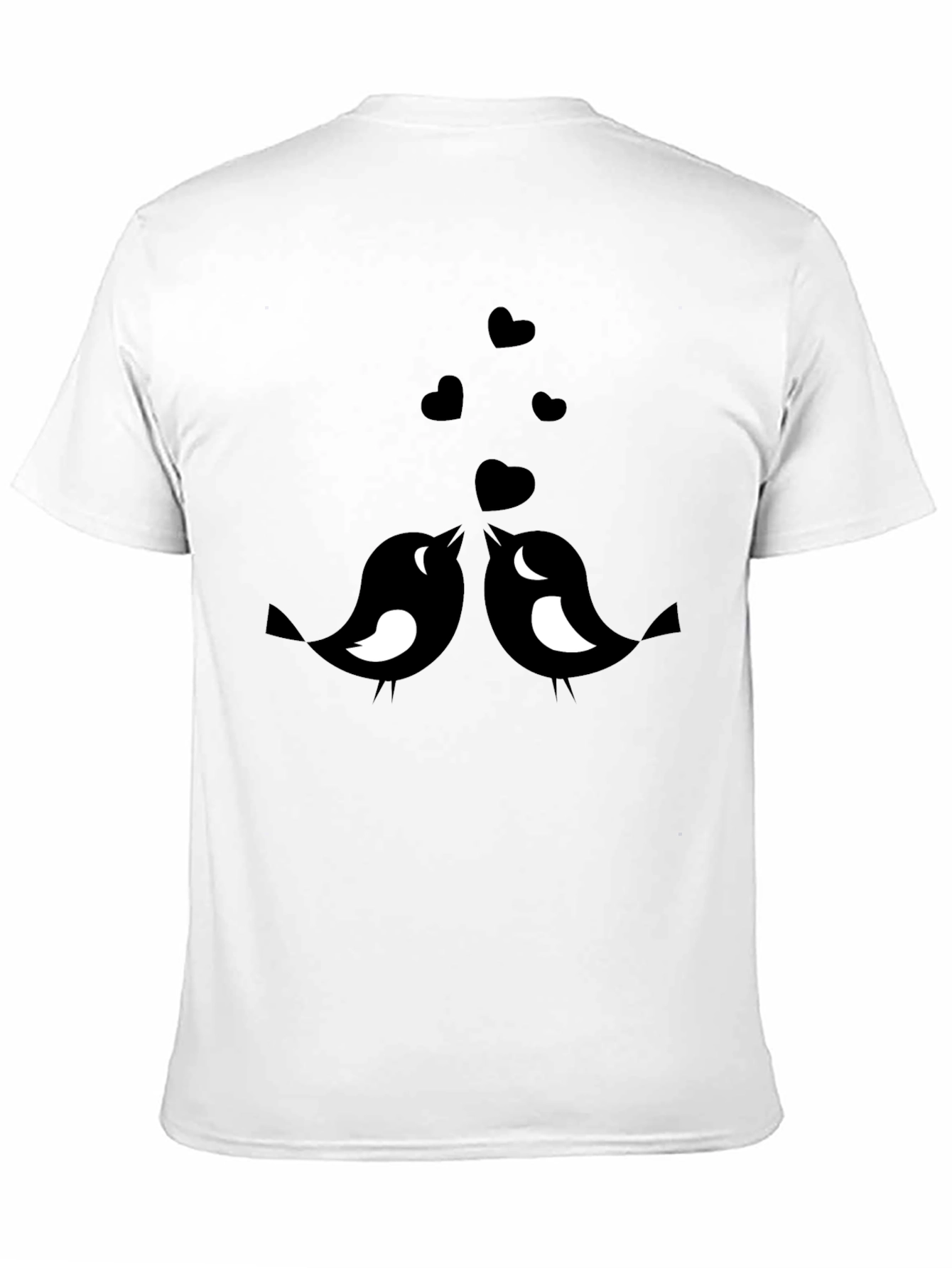 Love Birds Graphic Tee - Black