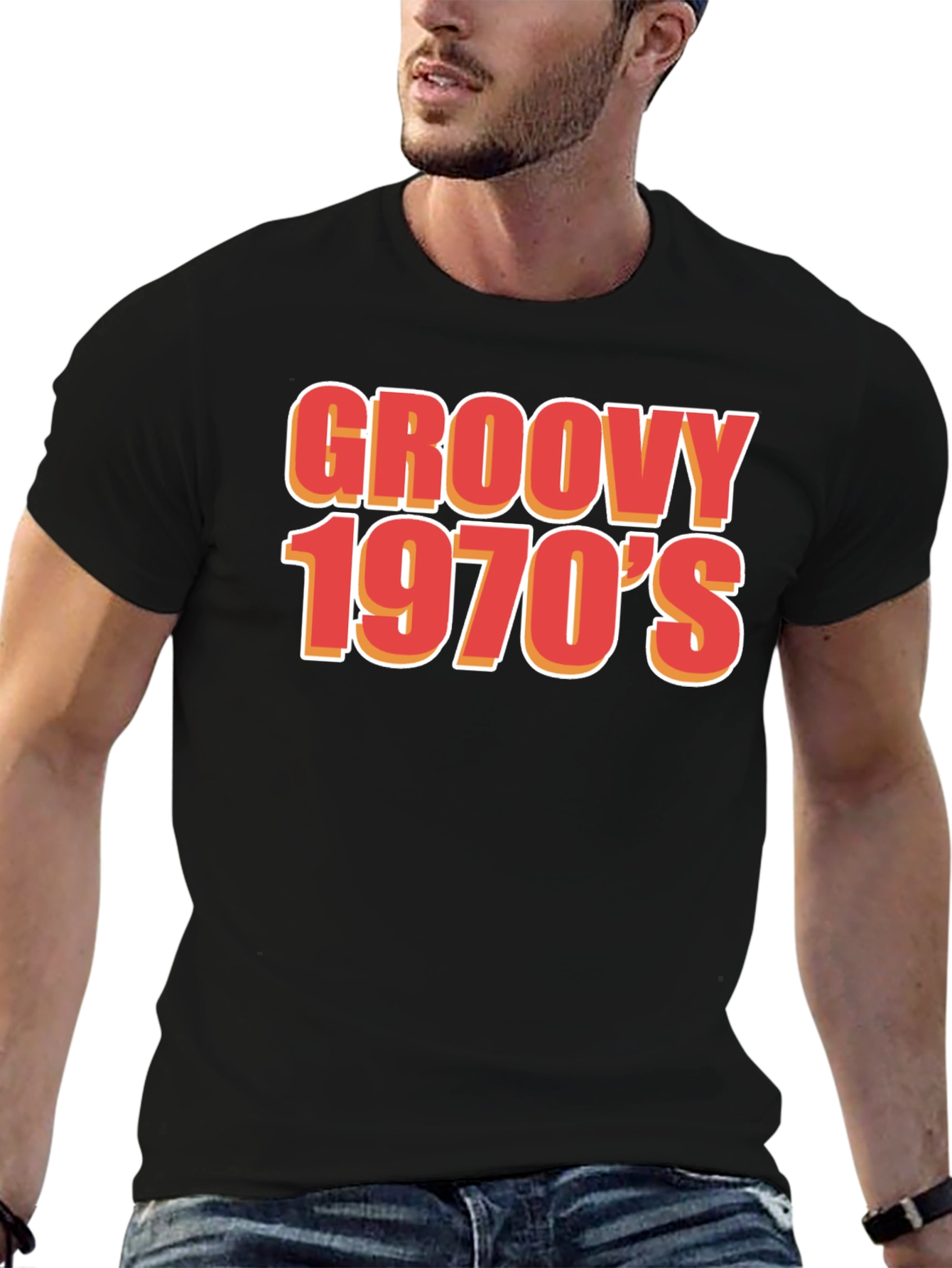 Groovy 1970s Graphic T-Shirt