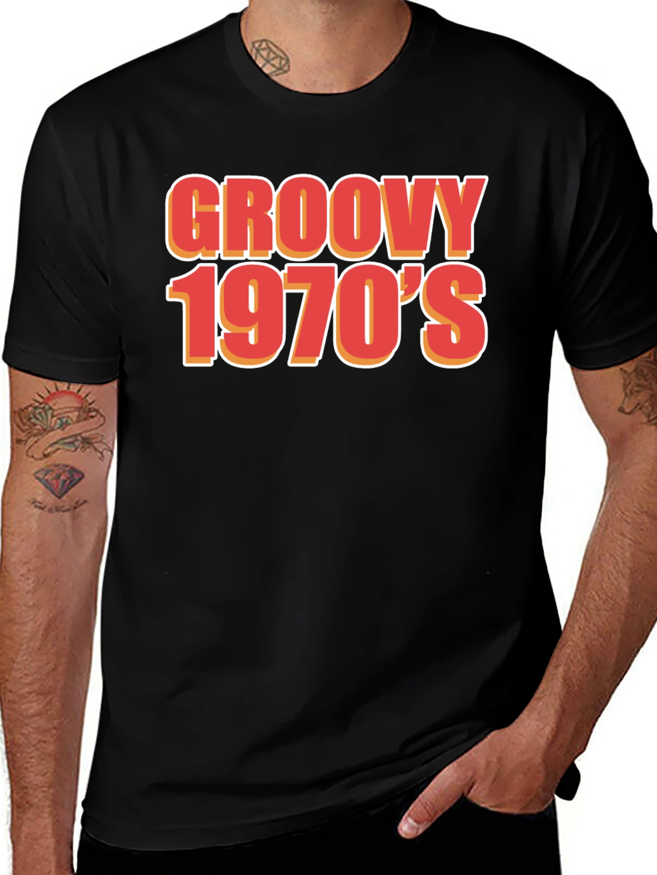 Groovy 1970s Graphic T-Shirt