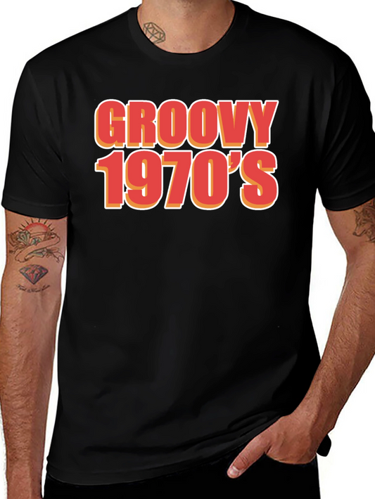 Groovy 1970s Graphic T-Shirt