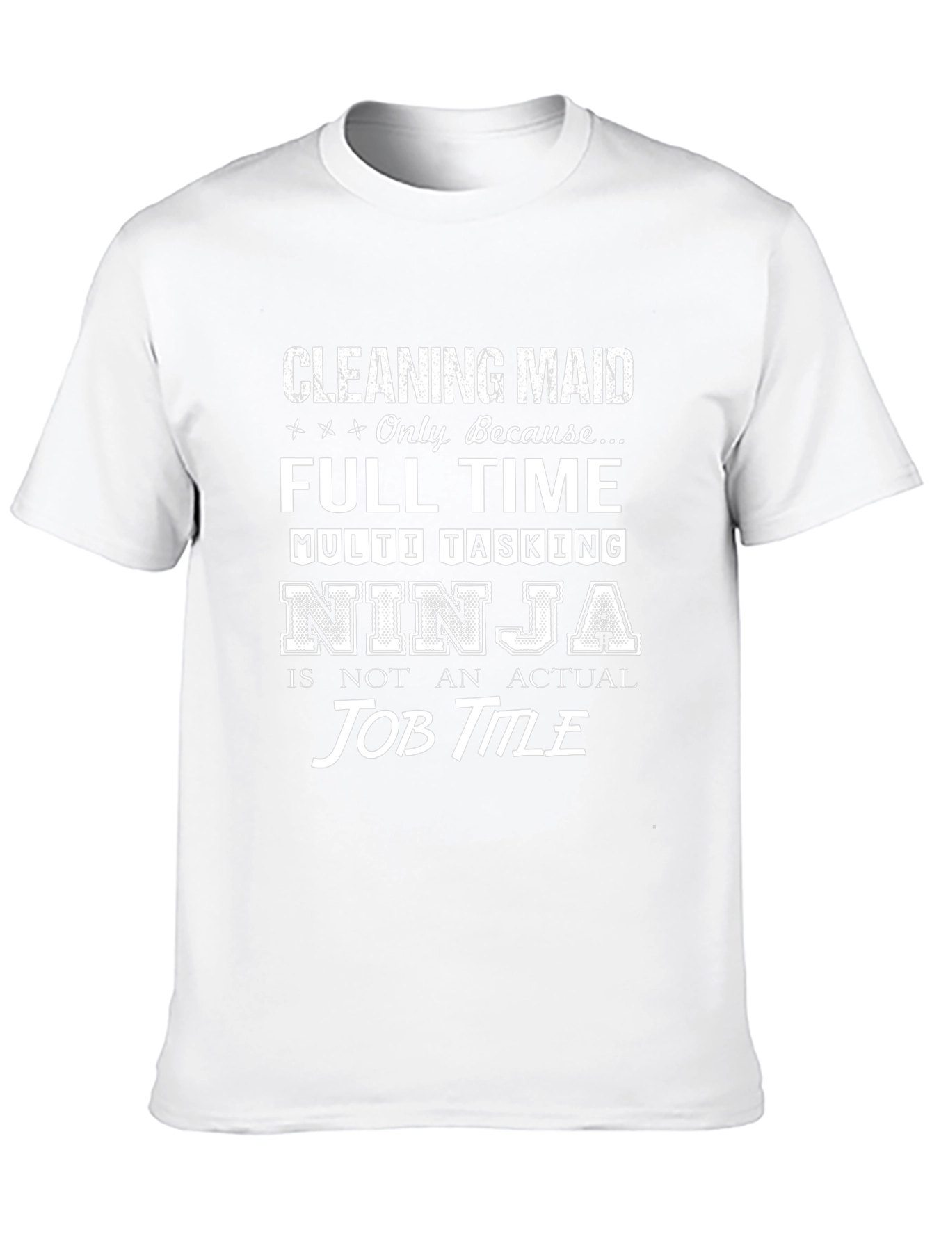 Cleaning Maid Ninja T-Shirt