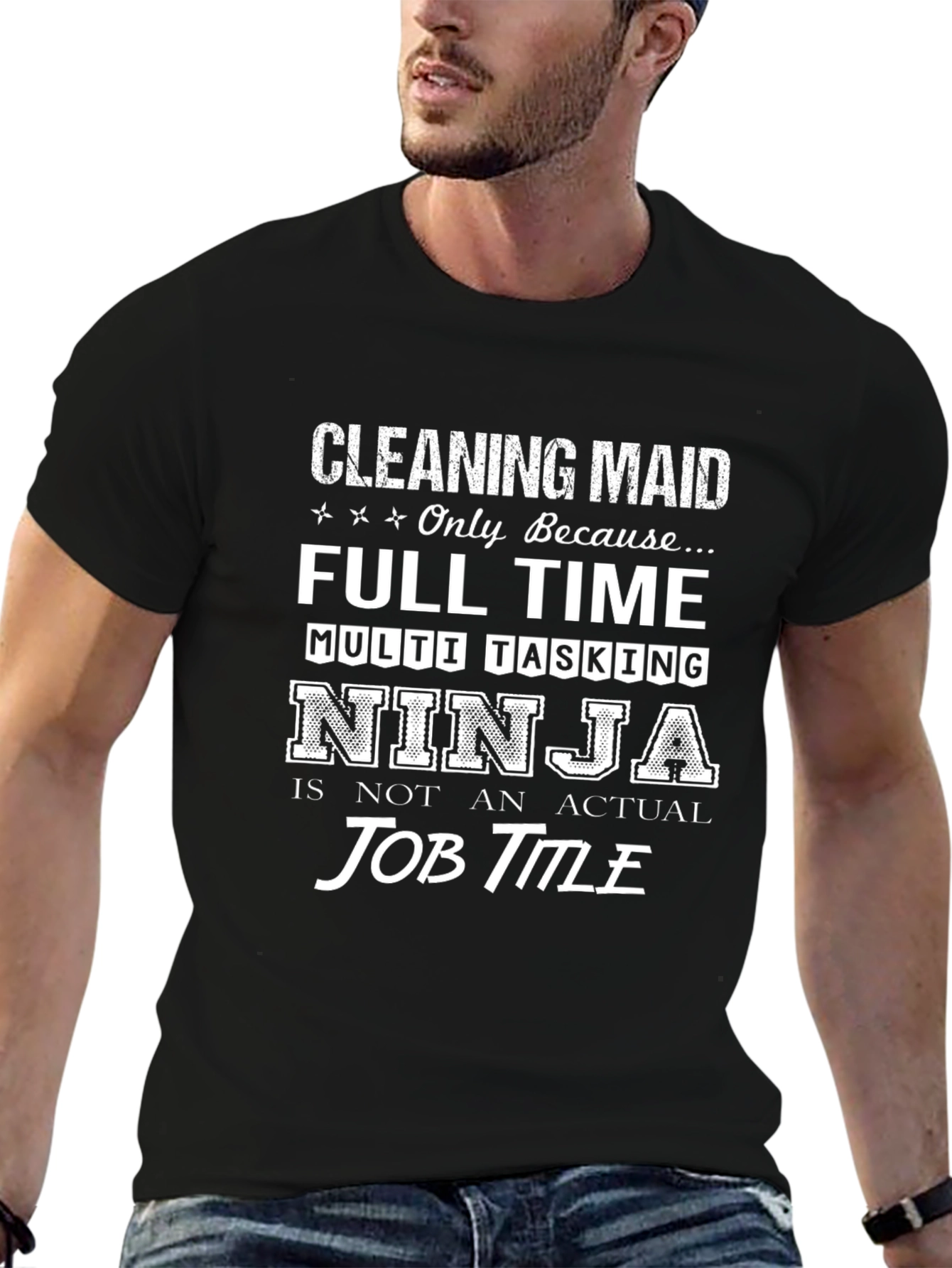 Cleaning Maid Ninja T-Shirt