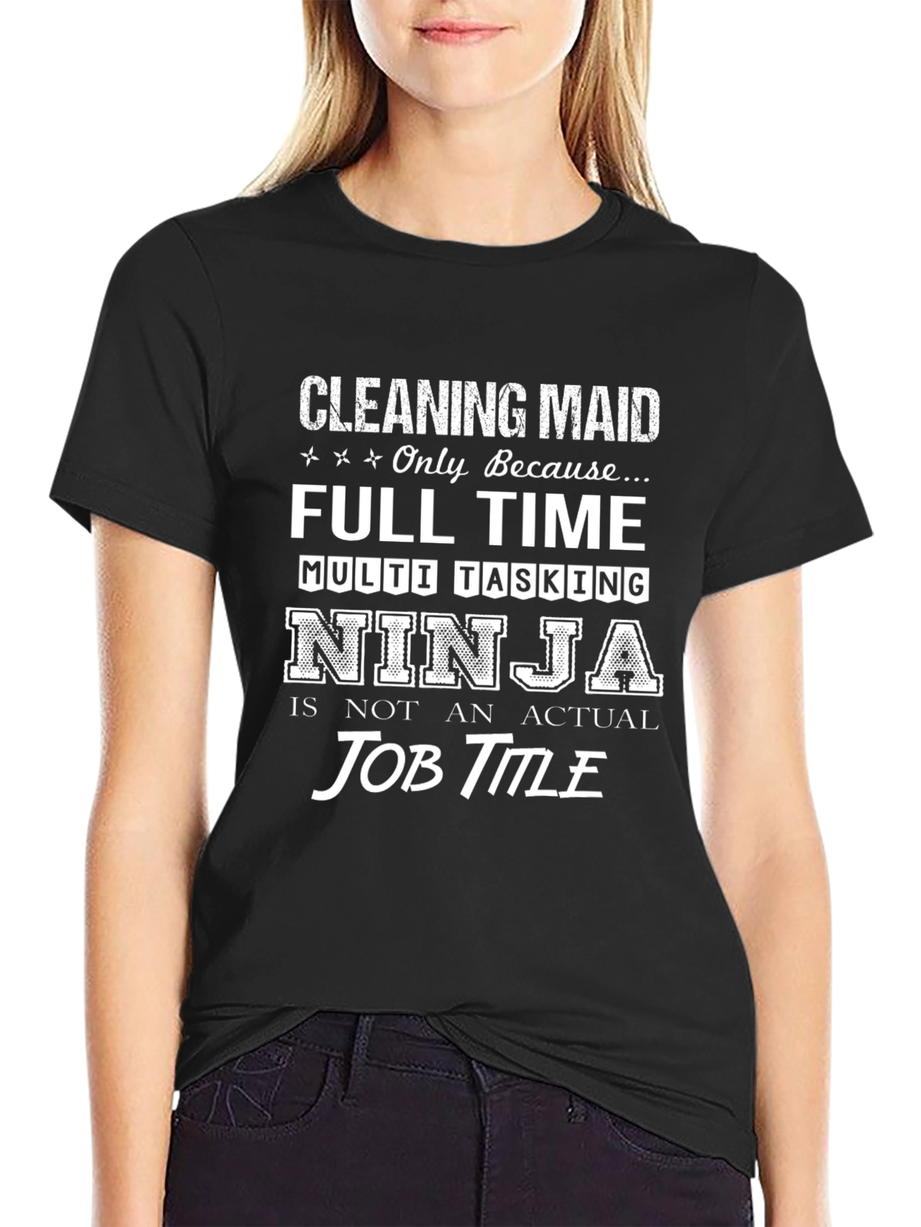 Cleaning Maid Ninja T-Shirt