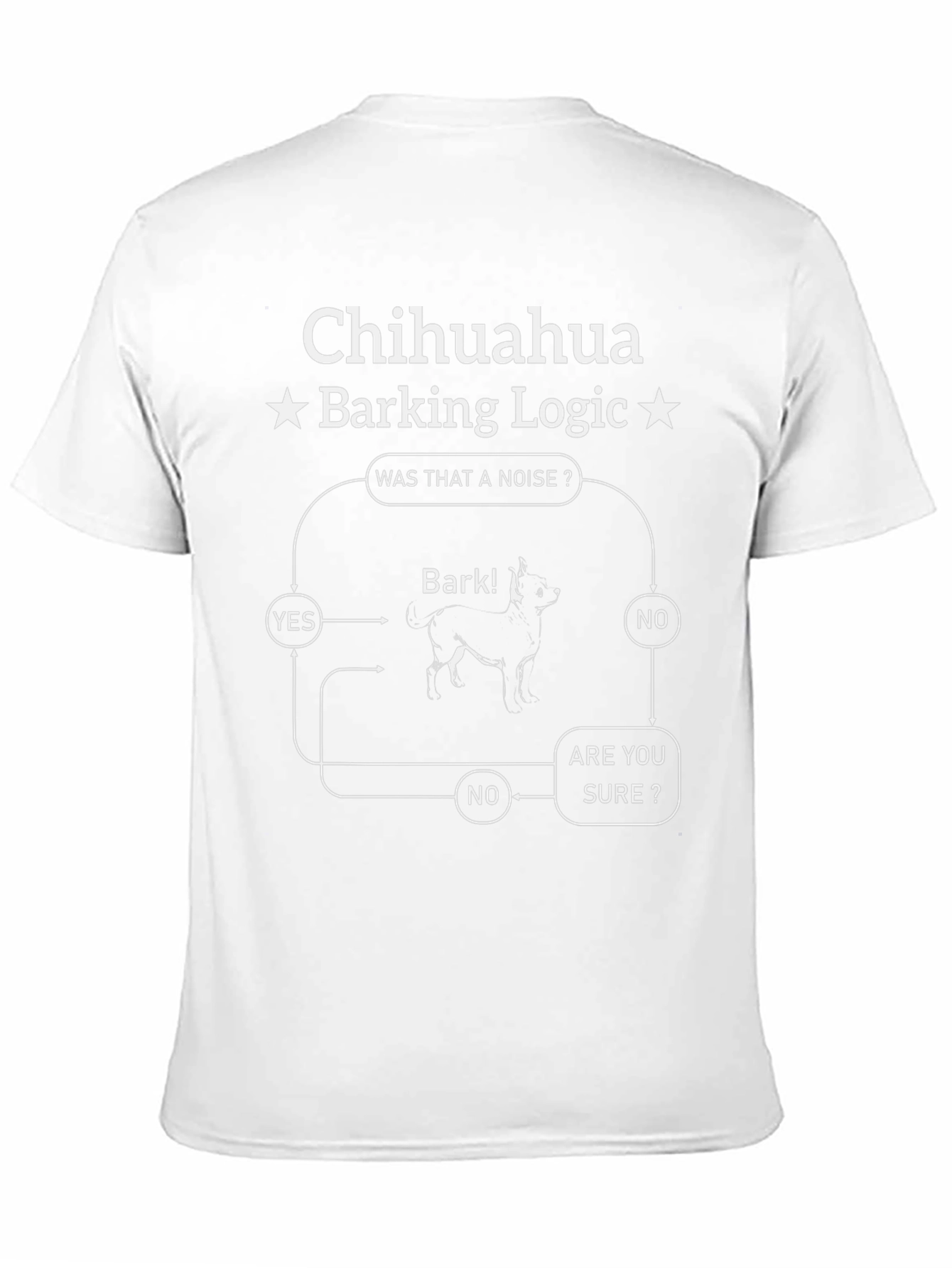 Chihuahua Barking Logic T-Shirt