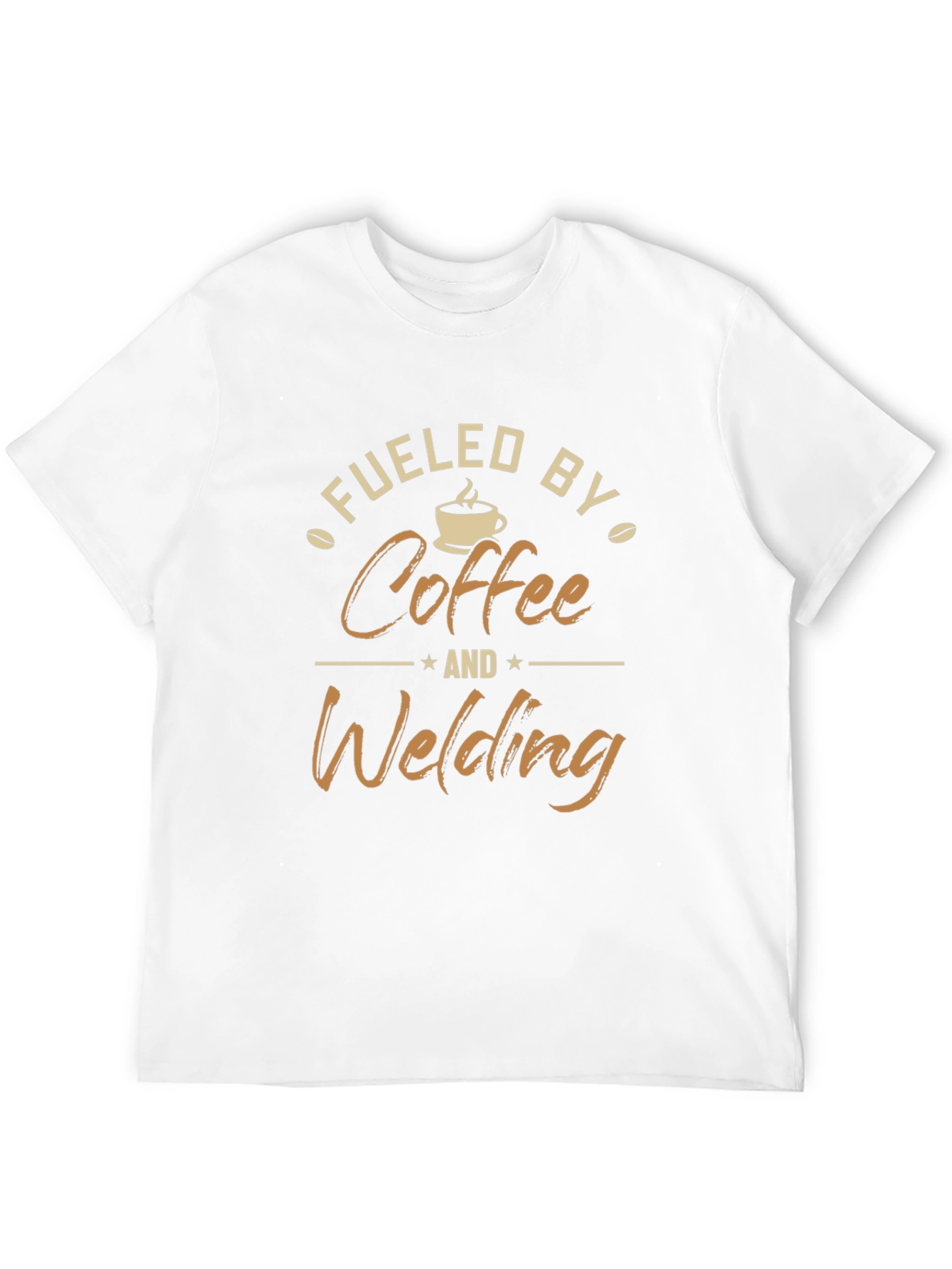 Fueled by Coffee and Welding Black T-Shirt