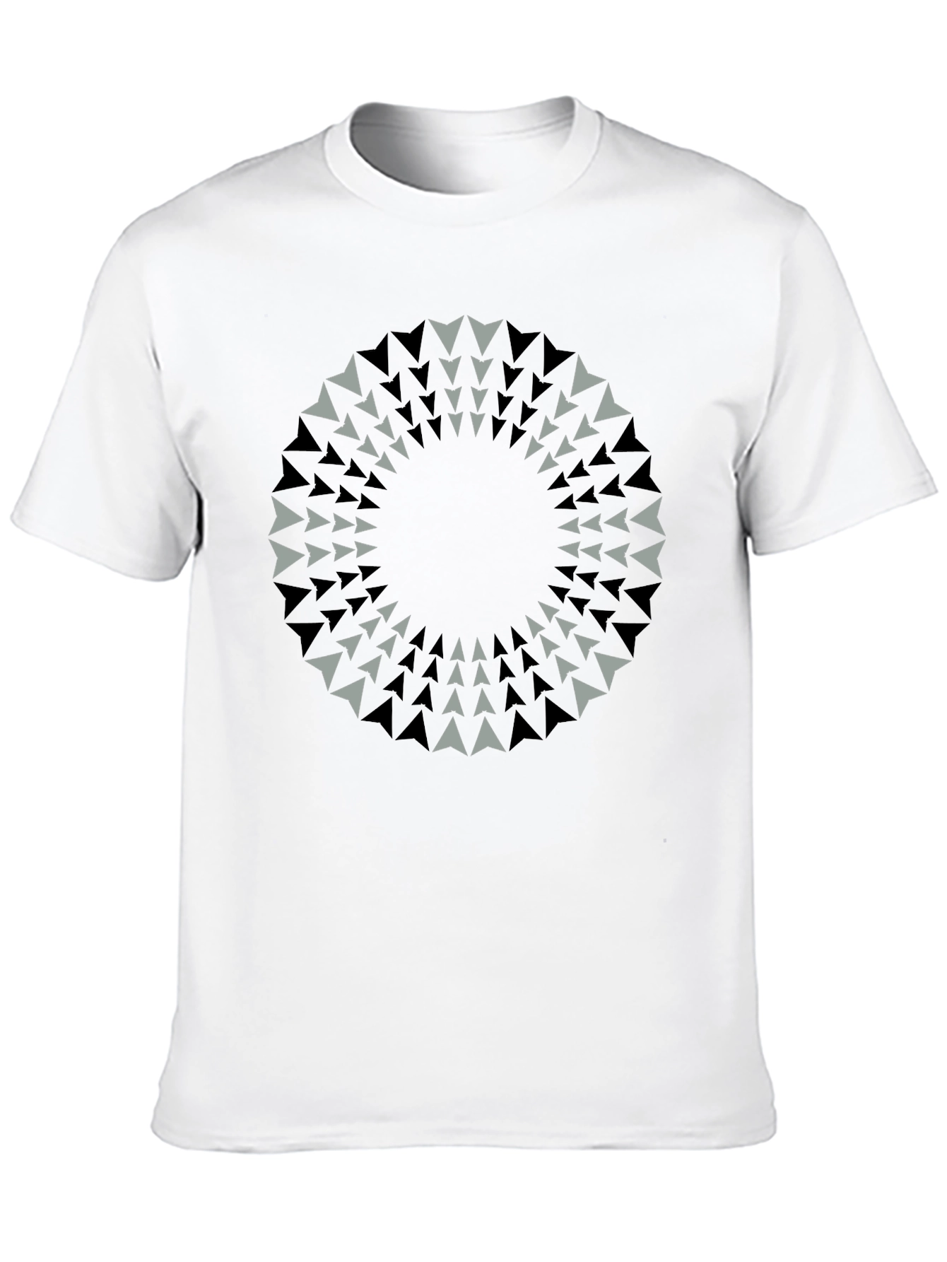 Abstract Geometric Circle Graphic Tee