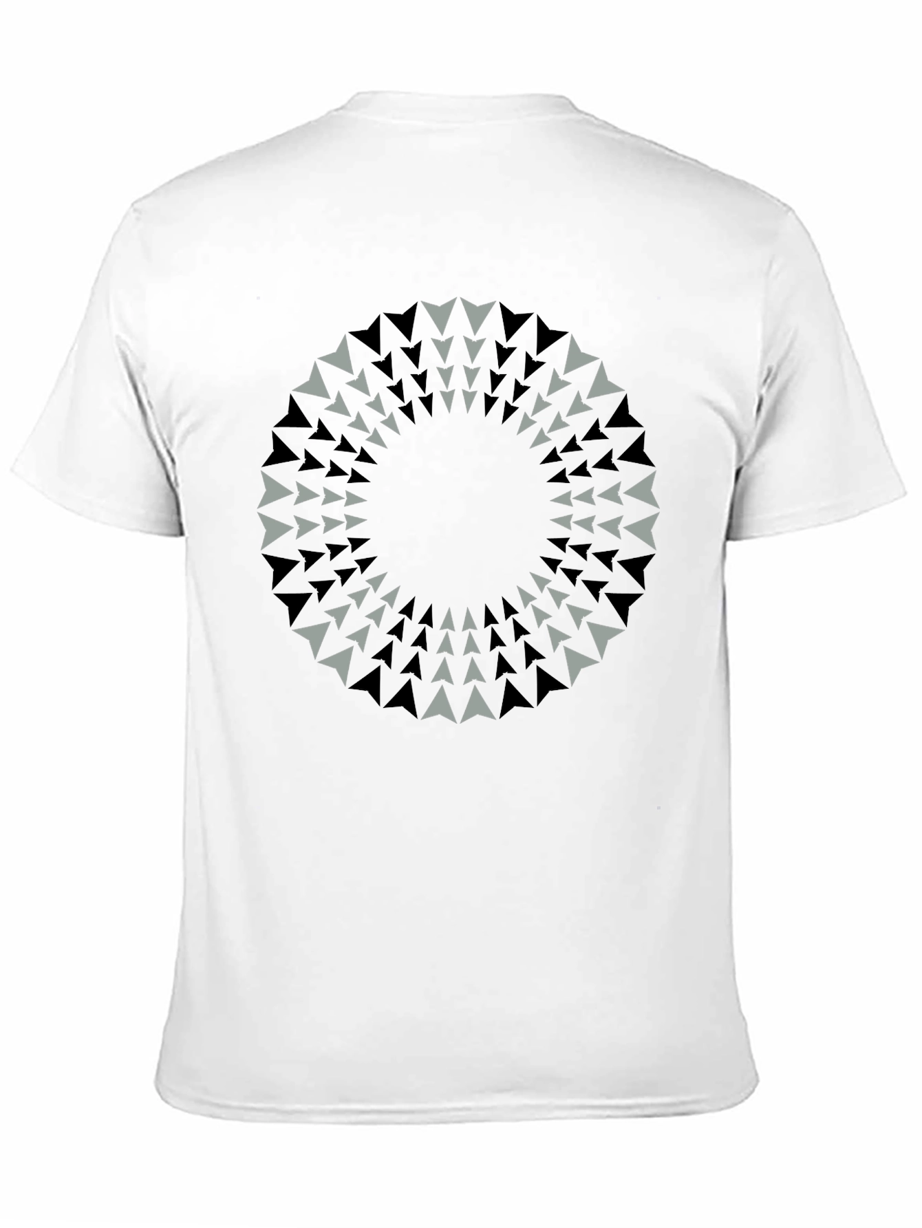 Abstract Geometric Circle Graphic Tee
