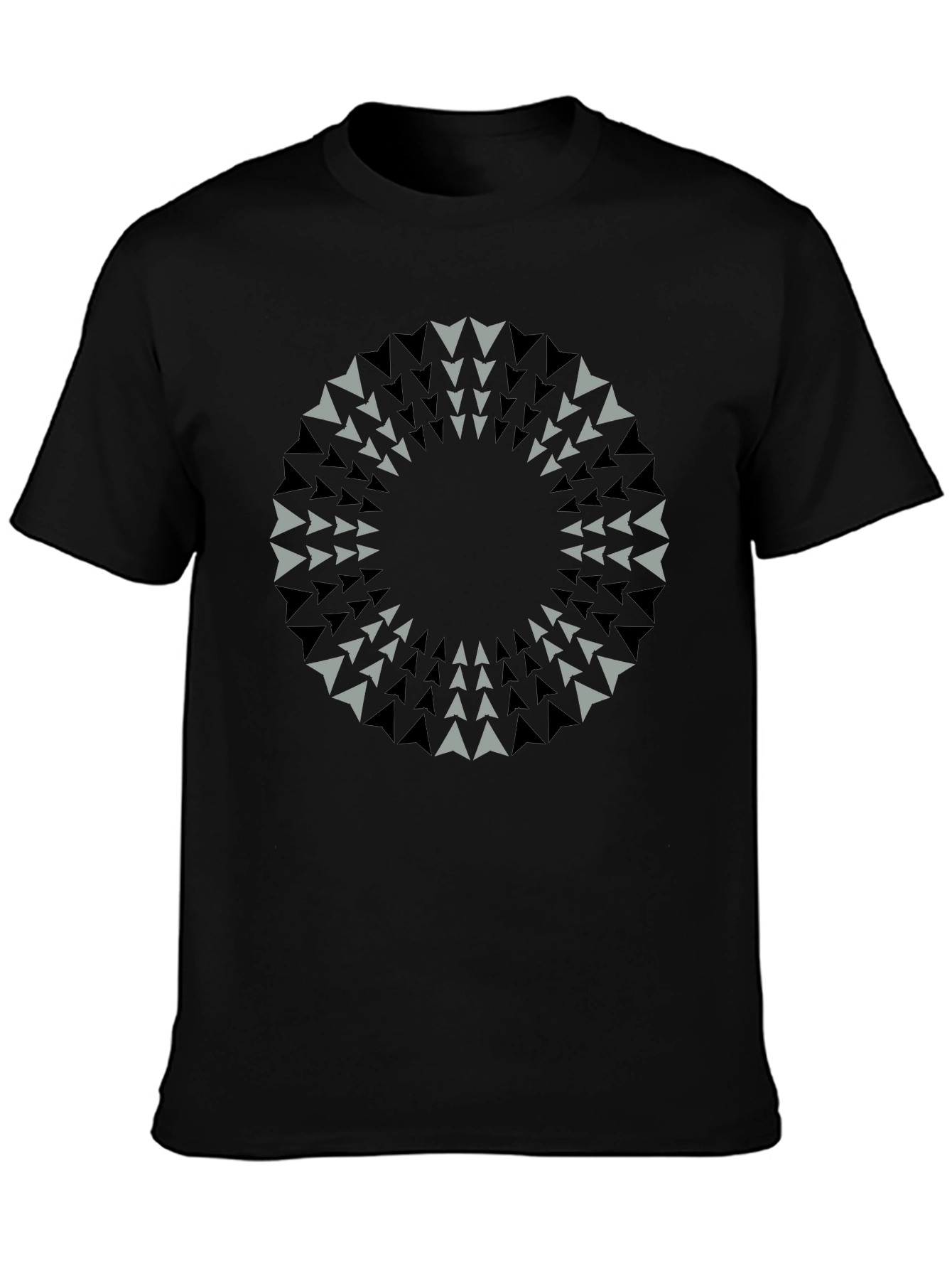 Abstract Geometric Circle Graphic Tee