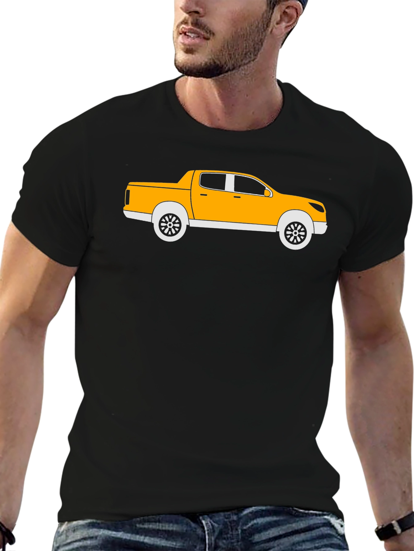 Truck Graphic Tee - Classic Black