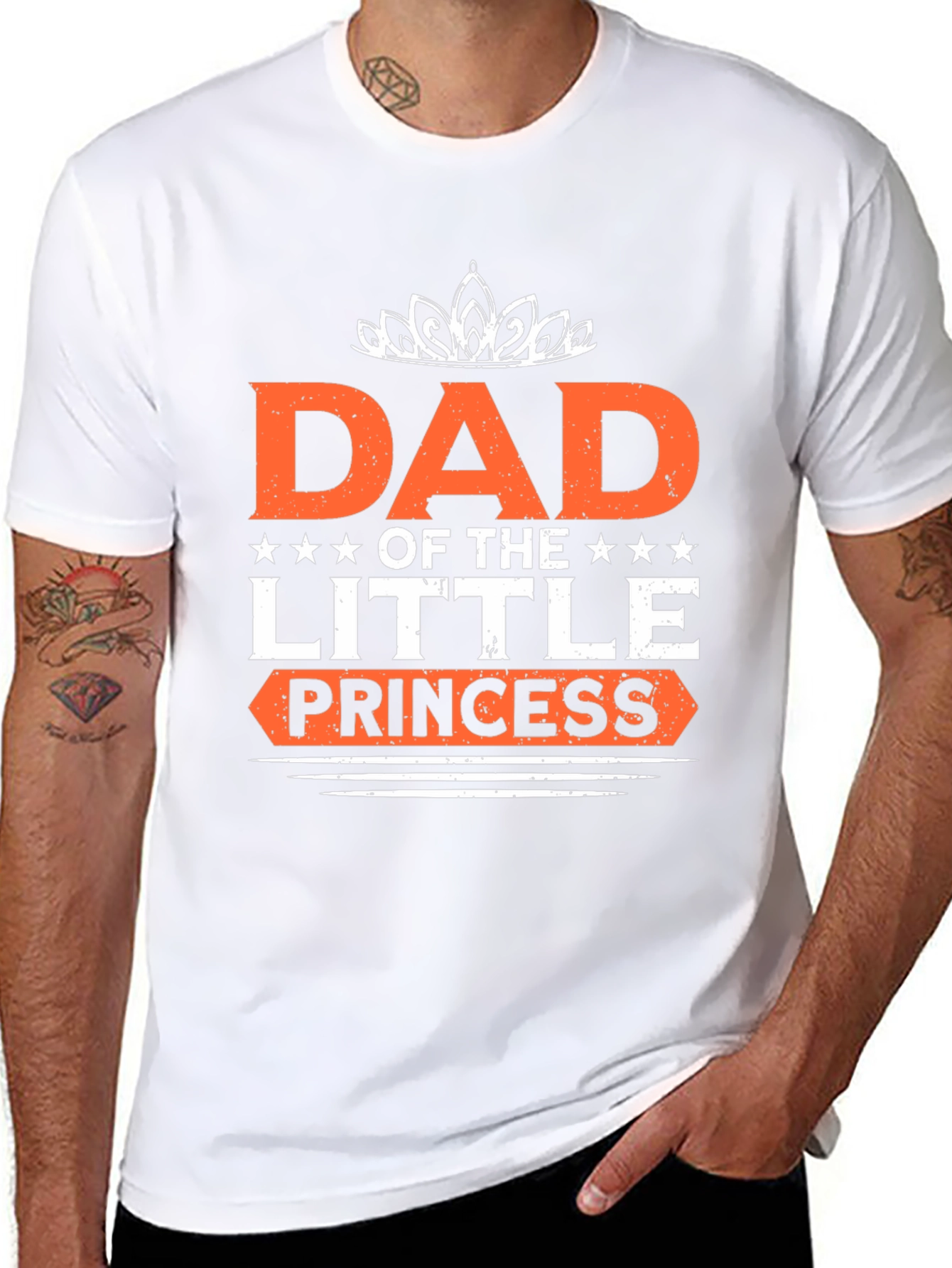 Dad Of The Little Princess T-Shirt