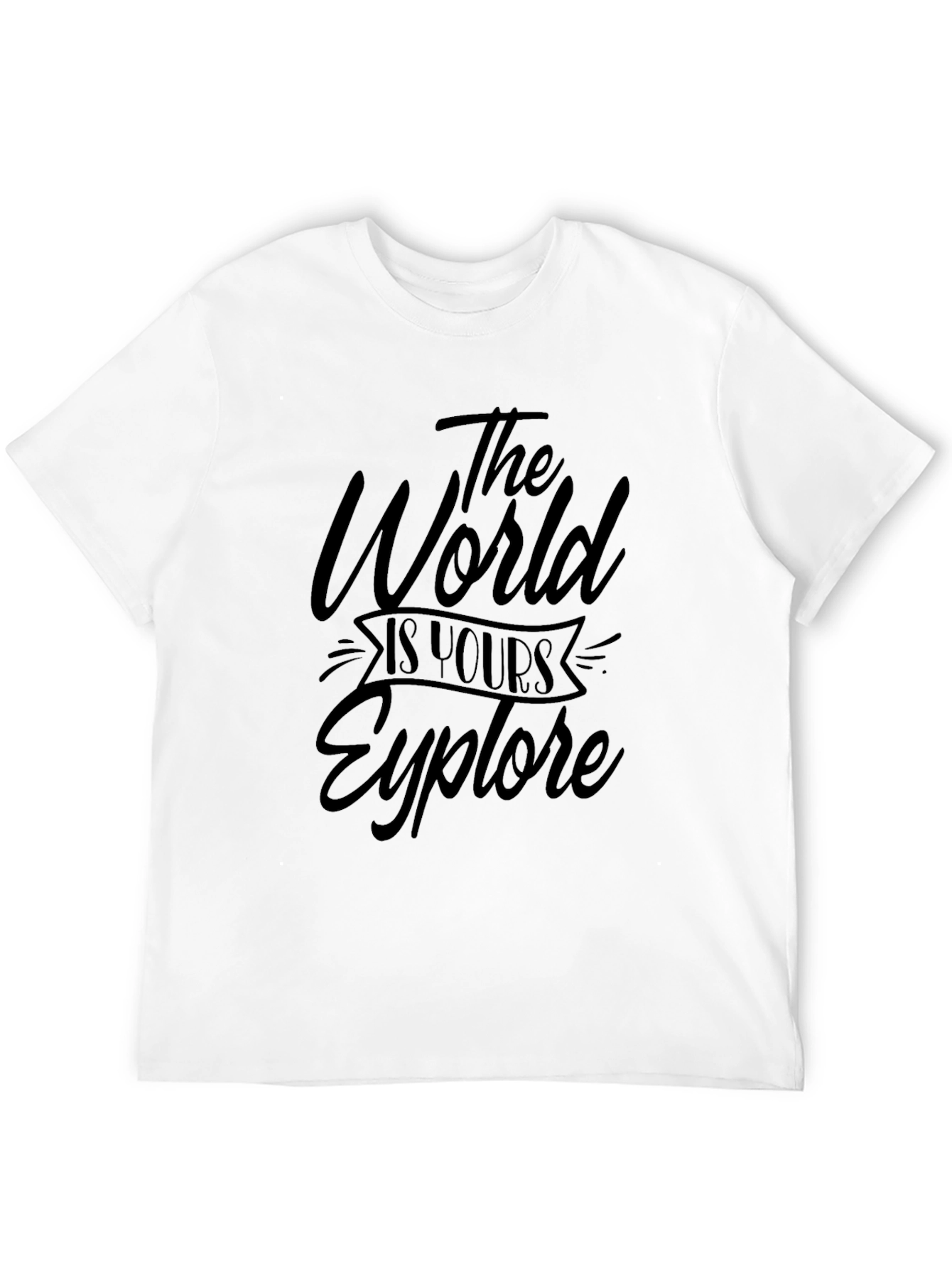 The World Is Yours Explore Graphic Tee