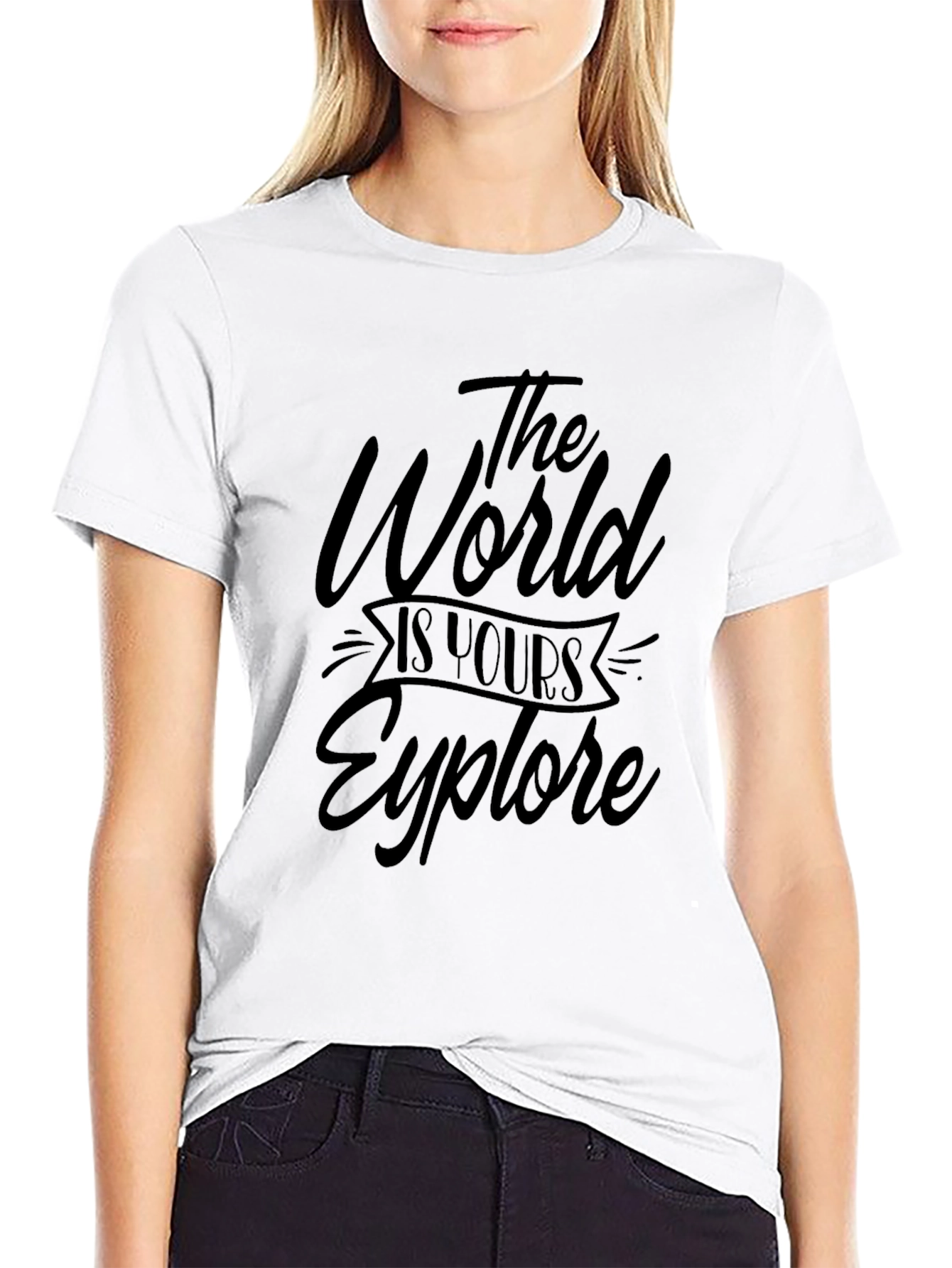 The World Is Yours Explore Graphic Tee