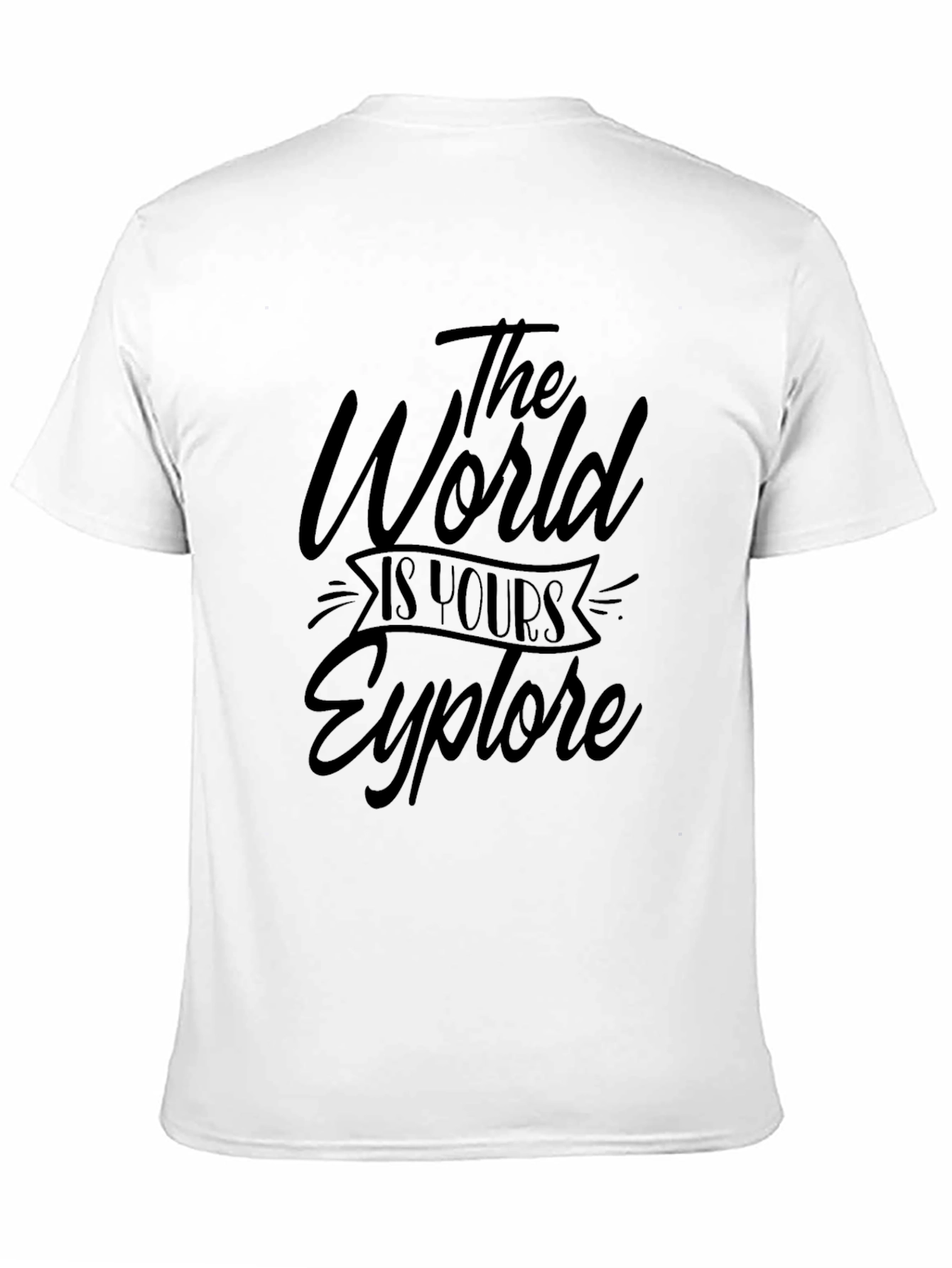 The World Is Yours Explore Graphic Tee