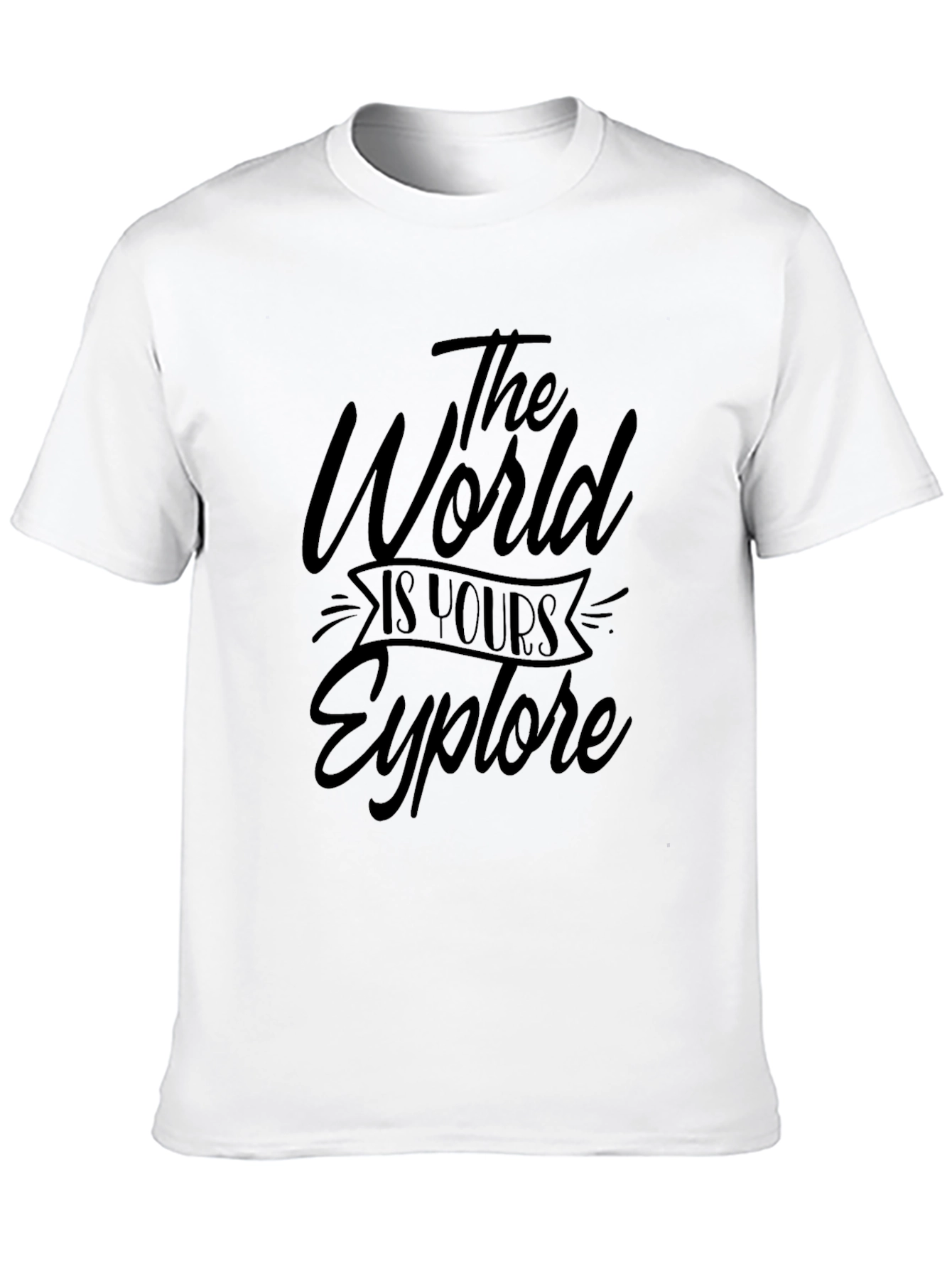The World Is Yours Explore Graphic Tee