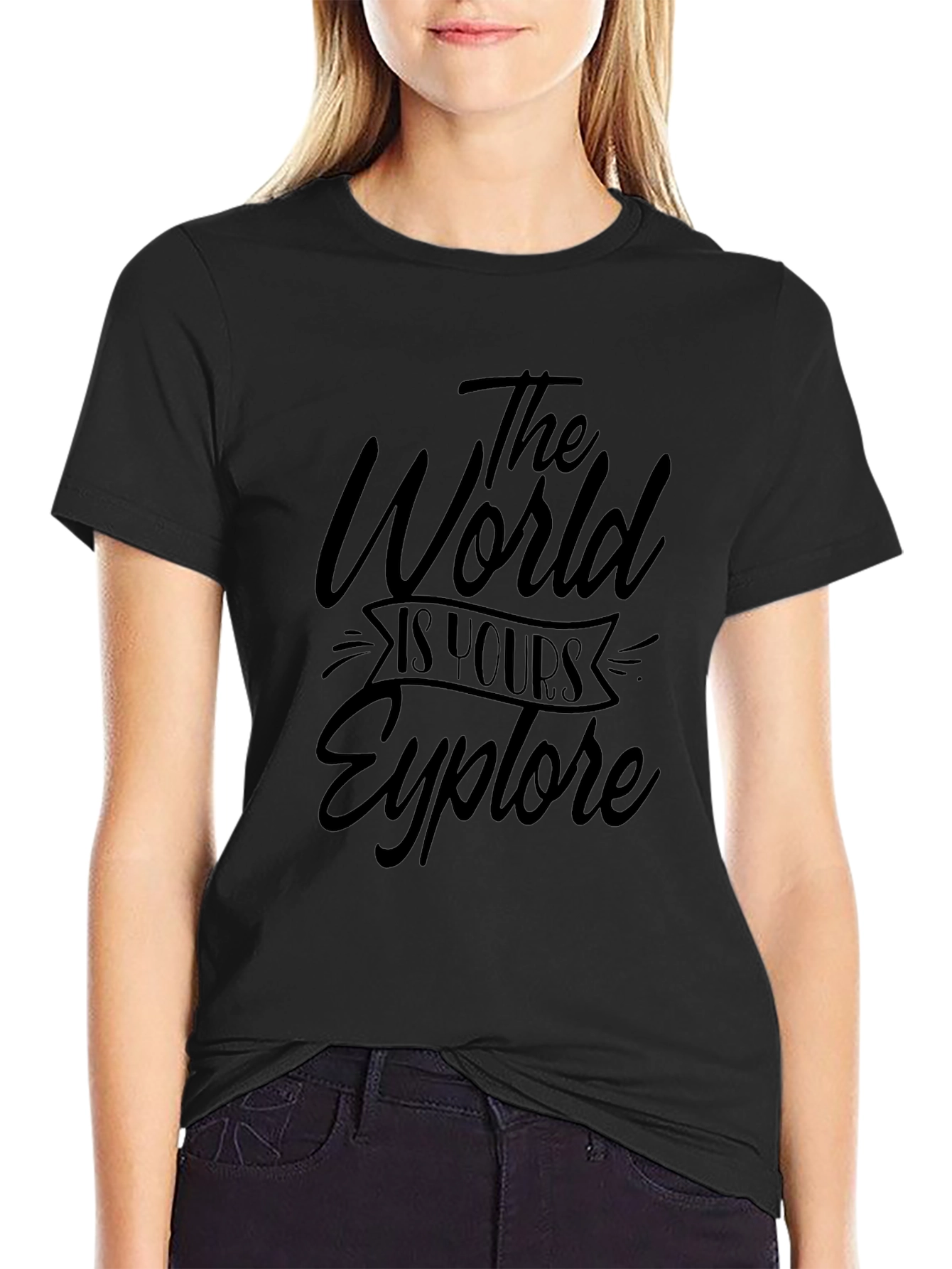 The World Is Yours Explore Graphic Tee