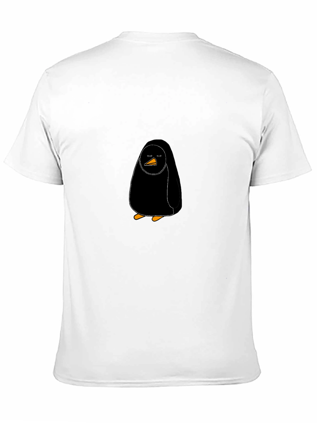 Black Penguin Graphic T-Shirt - Cool Casual Wear