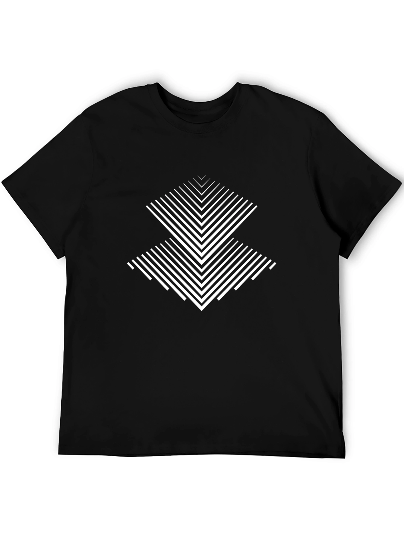 Abstract Geometric T-Shirt - Modern Minimalist Design