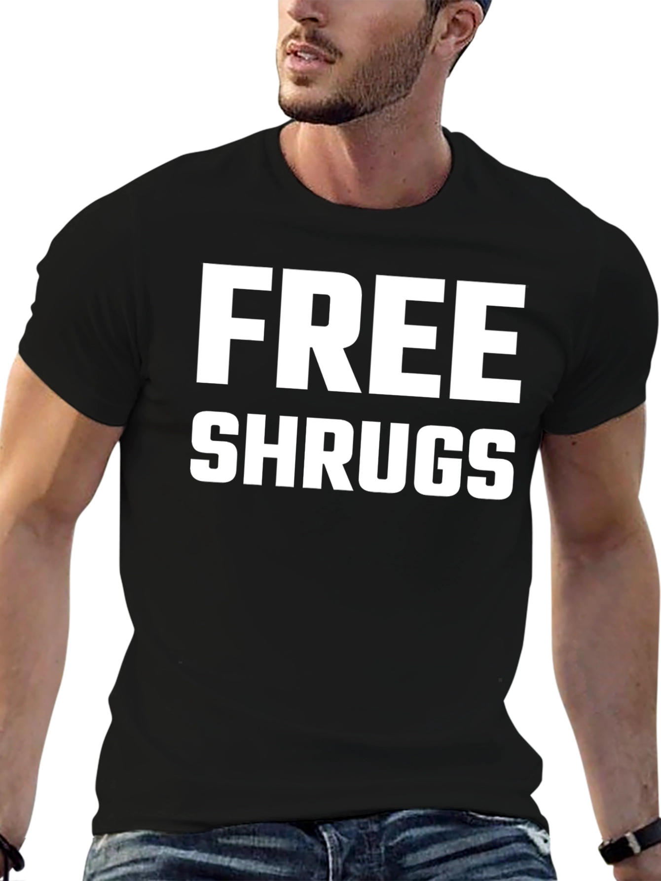 Free Shrugs Graphic T-Shirt