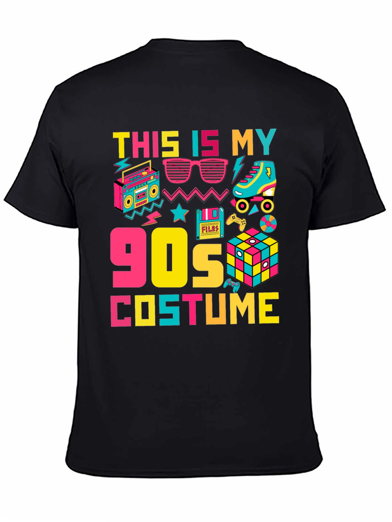 90s Costume T-Shirt Retro Party Tee
