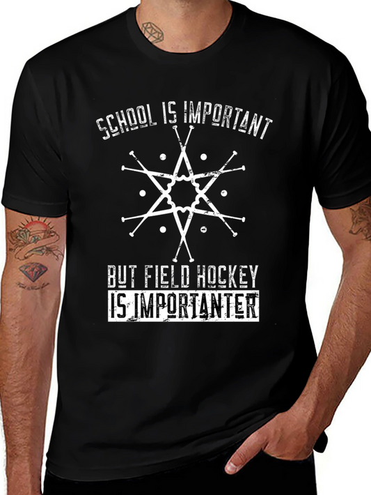 Field Hockey Fan T-Shirt - School vs Hockey