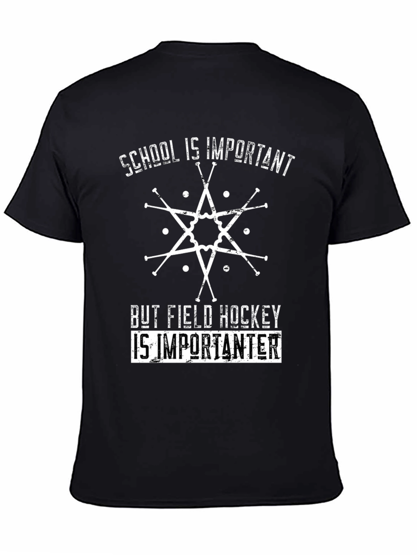 Field Hockey Fan T-Shirt - School vs Hockey
