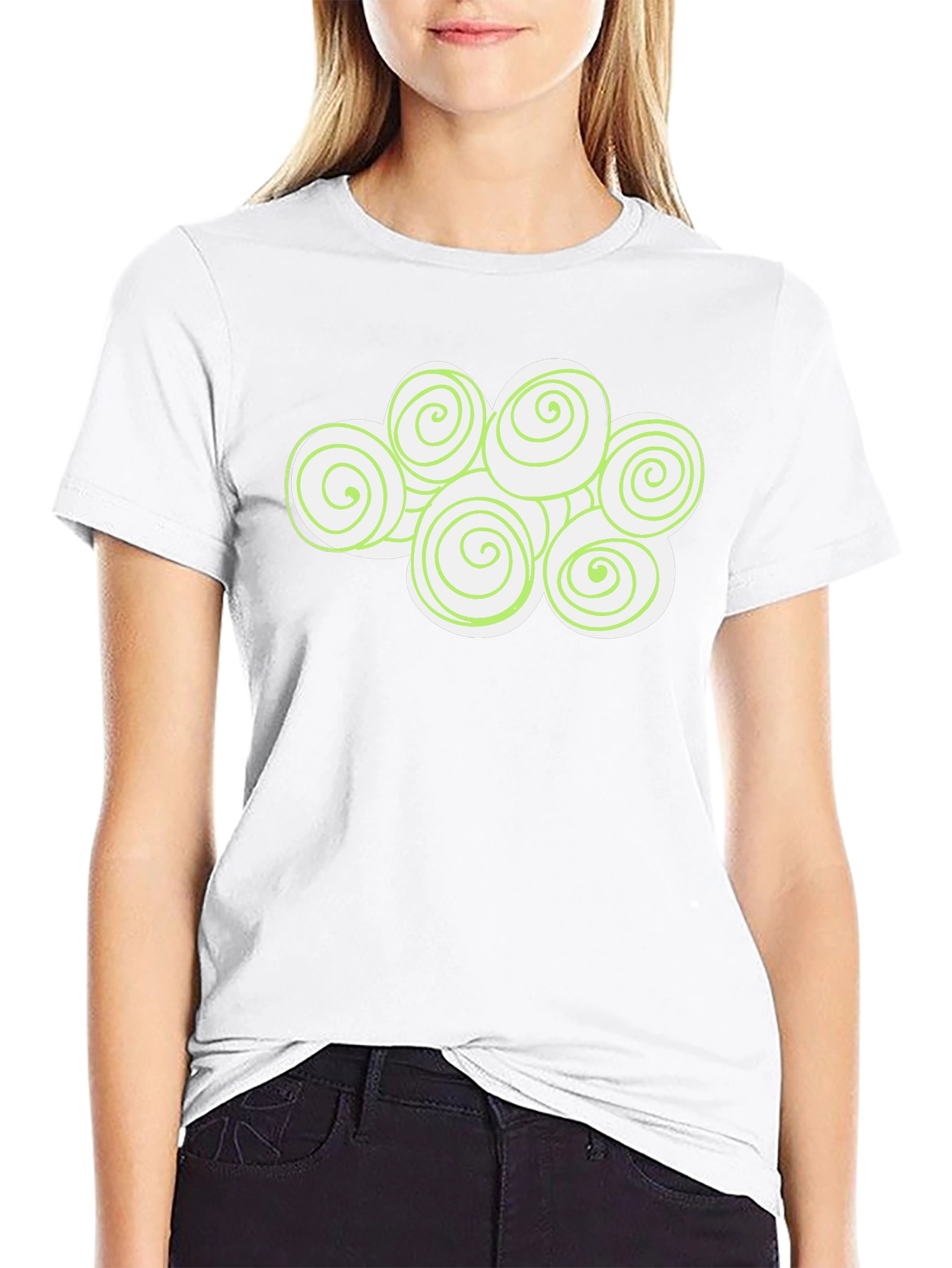 Cloud Swirl Graphic T-Shirt