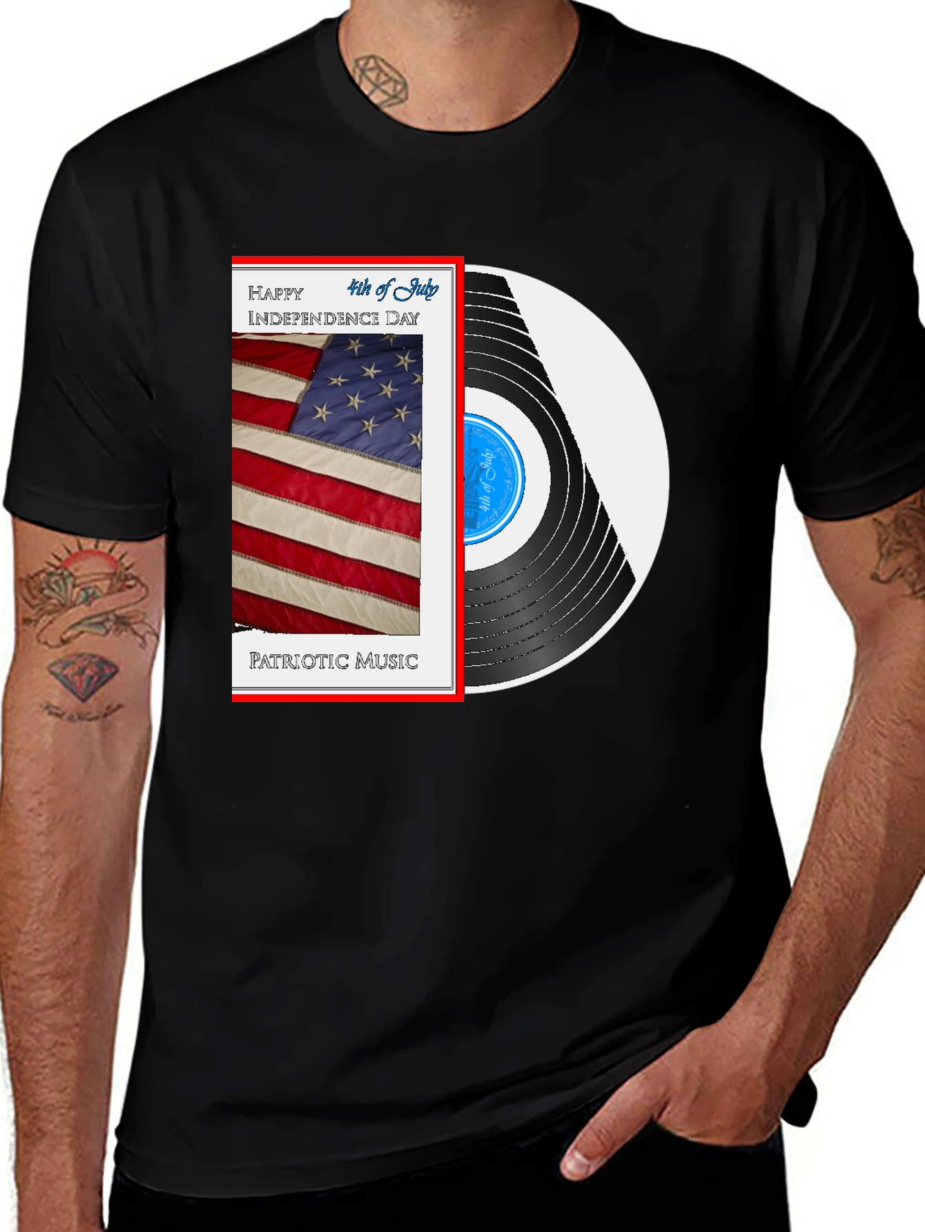 Patriotic Music 4th of July T-Shirt