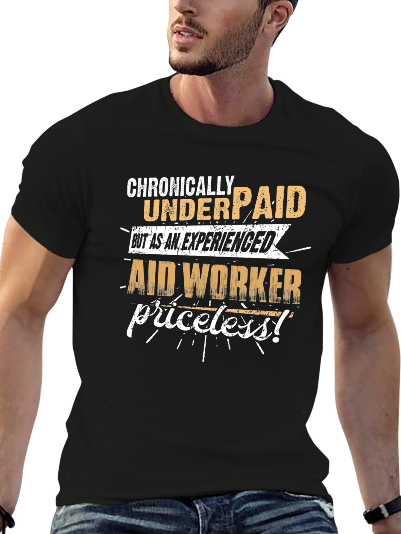 Chronically Underpaid Aid Worker T-Shirt