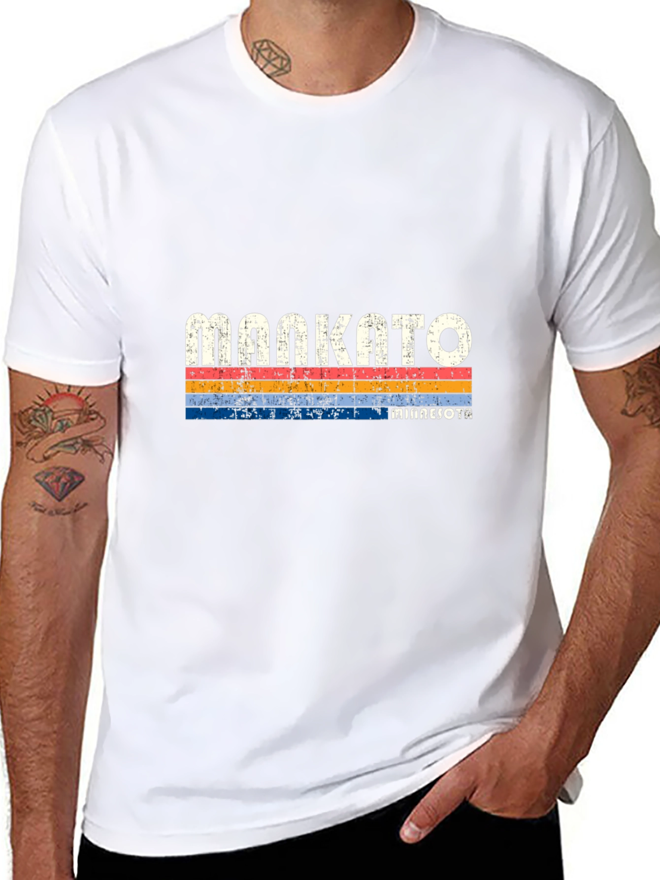 Mankato Minnesota Retro T-Shirt