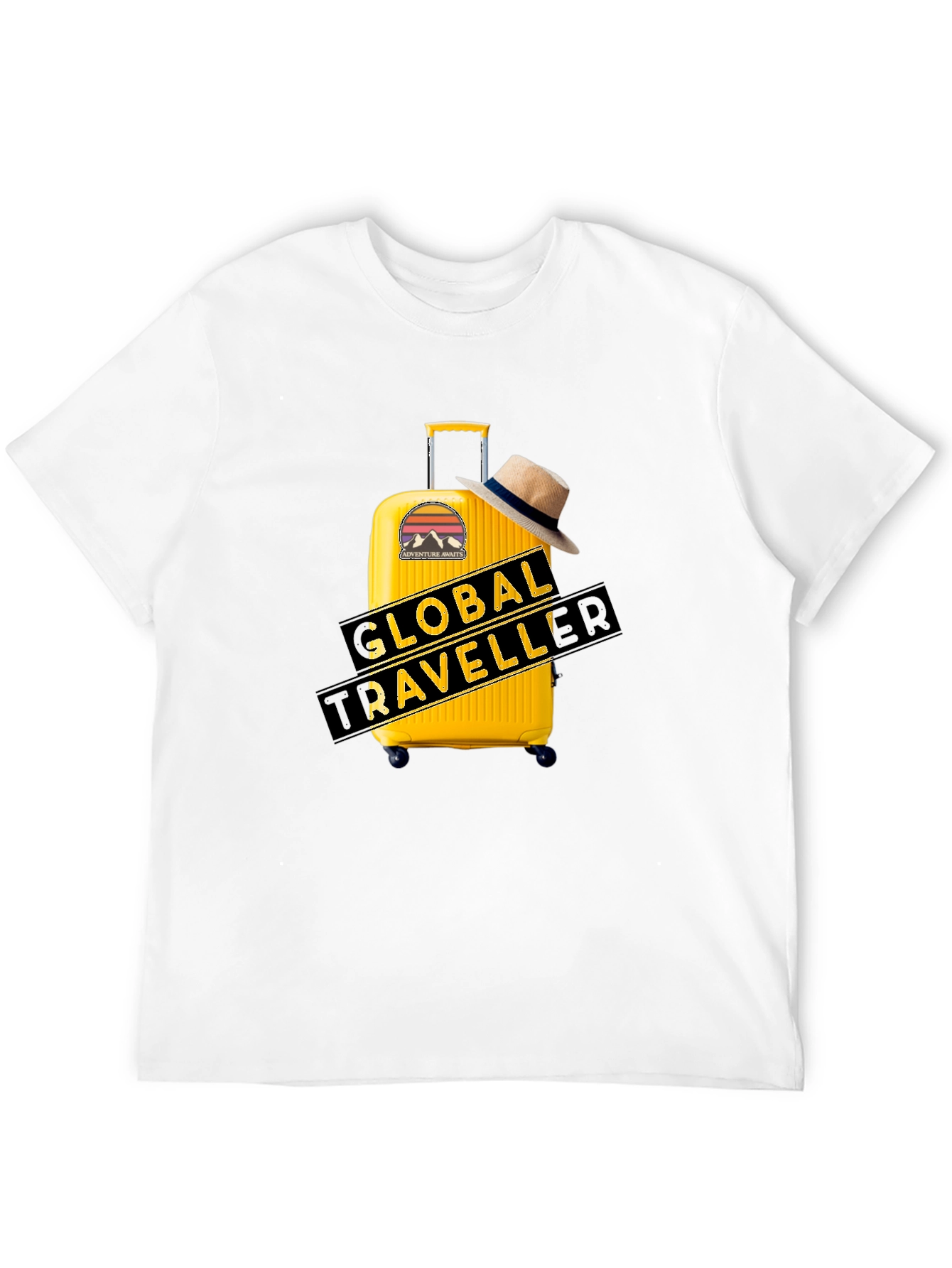 Global Traveller Black T-Shirt