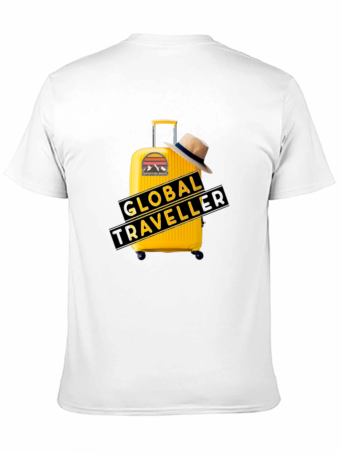 Global Traveller Black T-Shirt