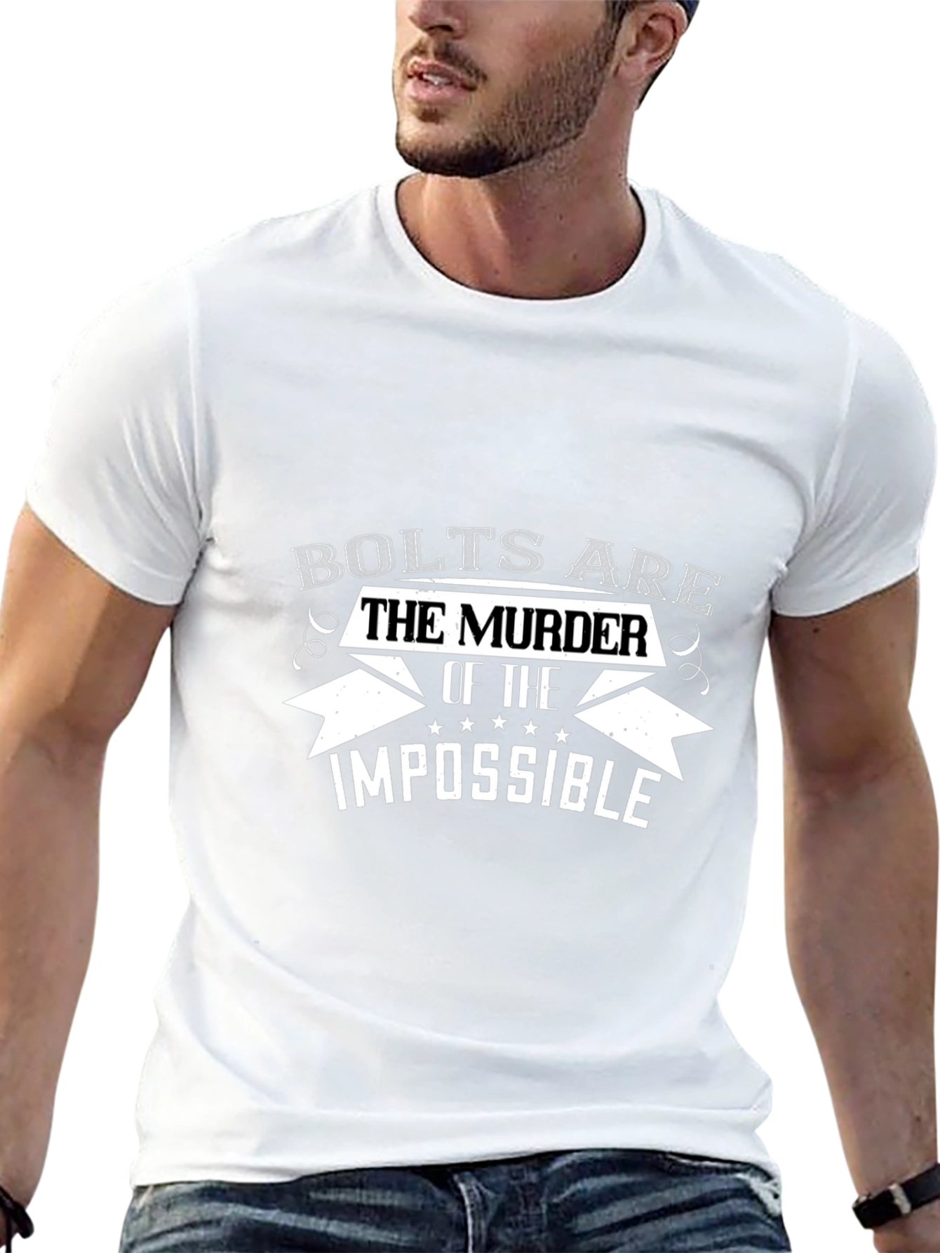 Bolts are the Murder of the Impossible T-Shirt