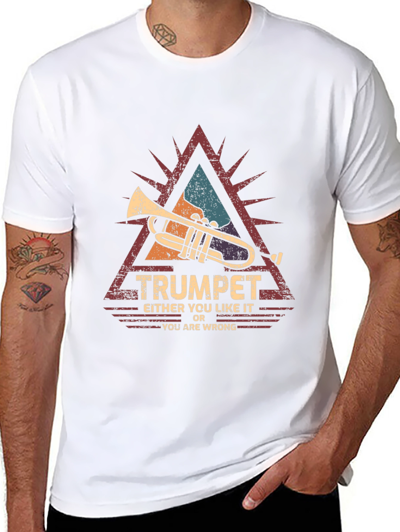 Trumpet T-Shirt - Music Lovers Tee